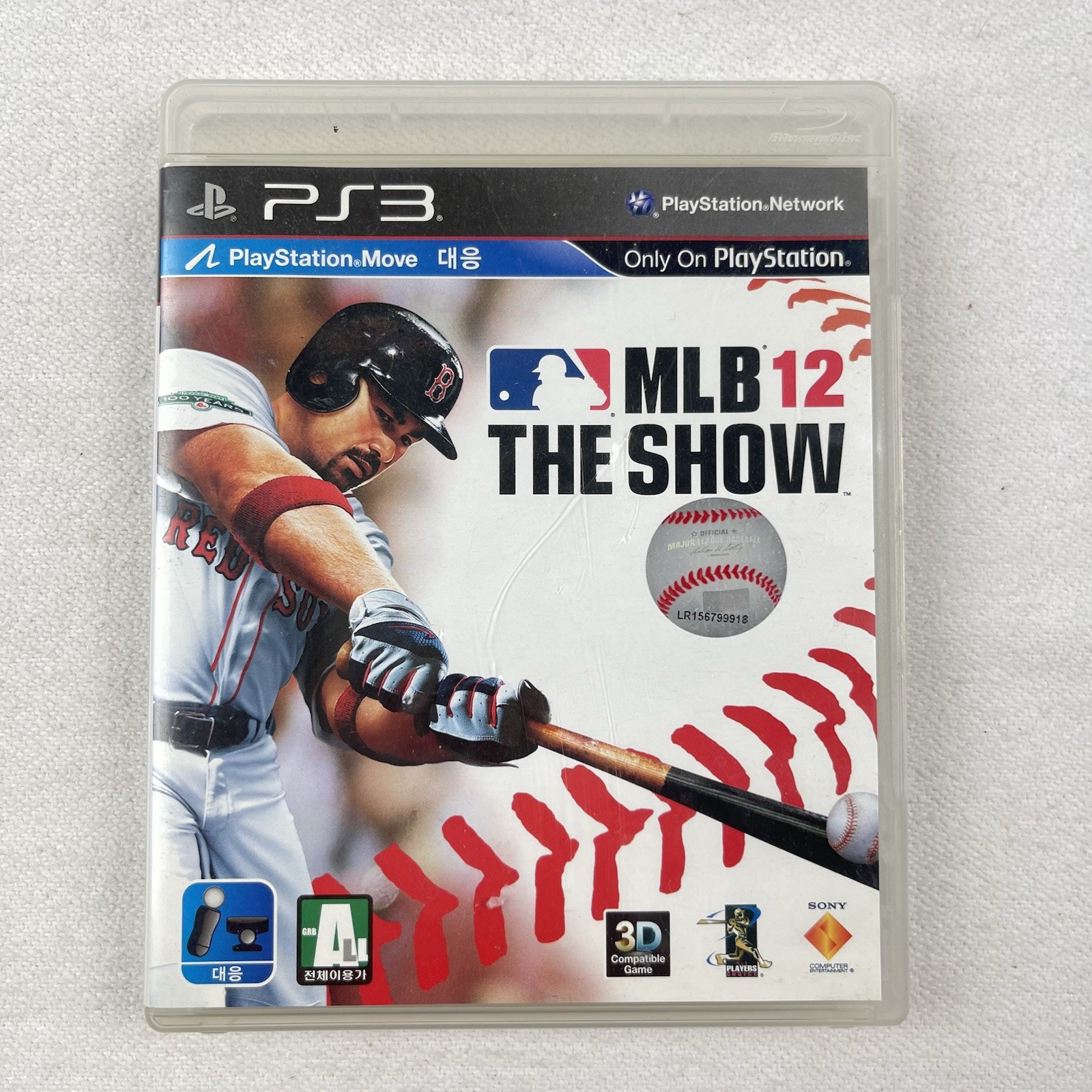 MLB 12 The Show Korean Version PS3 Import Complete