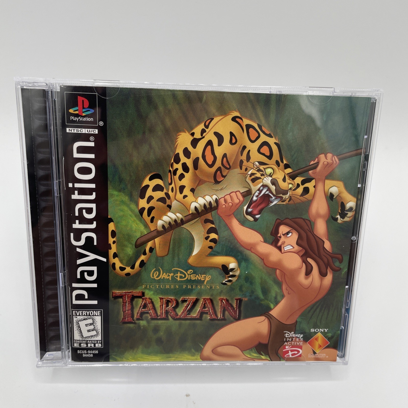 Disney’s Tarzan PS1 PlayStation 1 Complete CIB Black Label