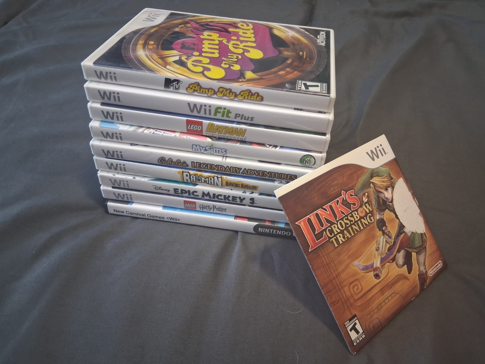 Wii Games Various Genres Lot Of 10 Tested Working Harry Potter Epic Mickey More