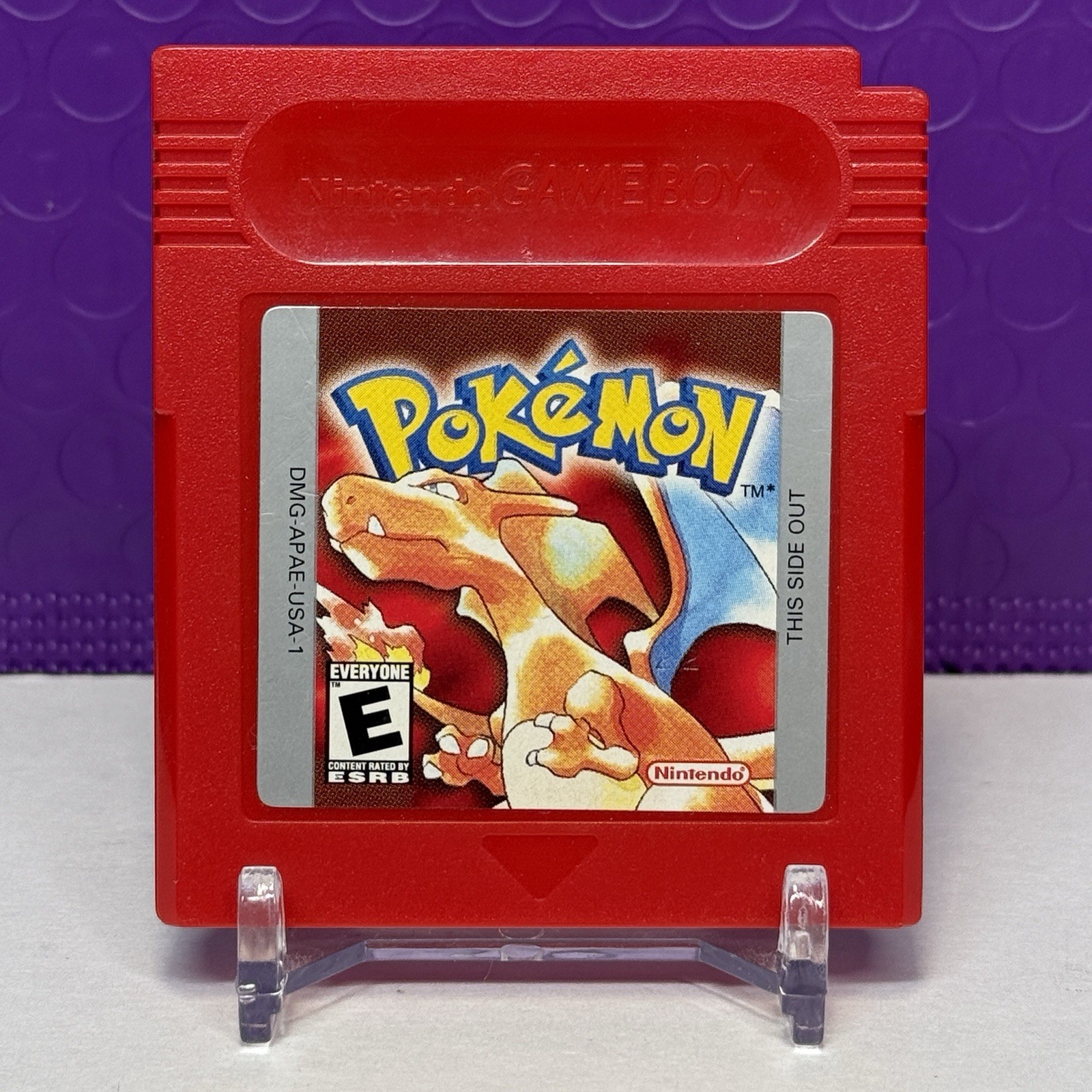 Pokemon Red Version – GameBoy [Authentic – New Save Battery] Cartridge Only