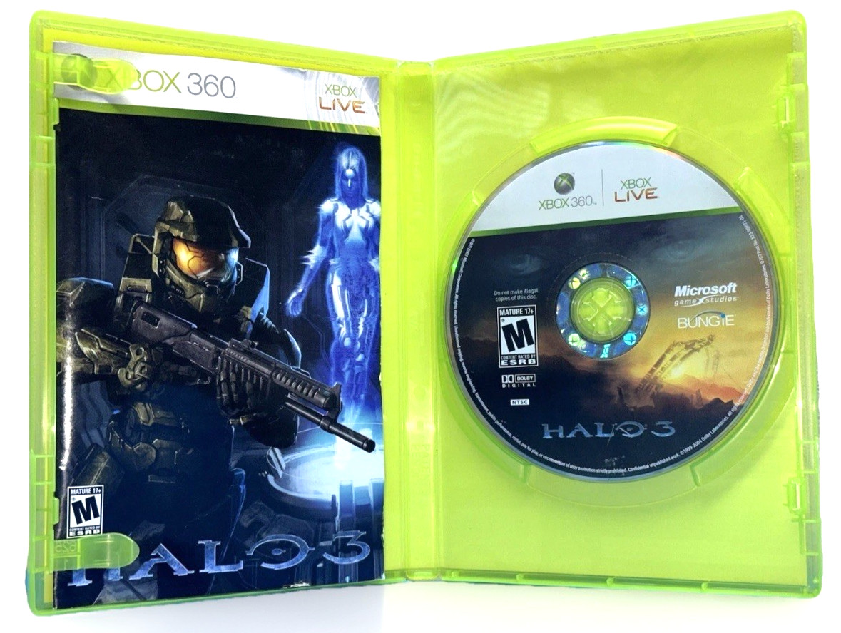 Bungie Halo 3 Xbox 360 Complete VG Tested Free S&H