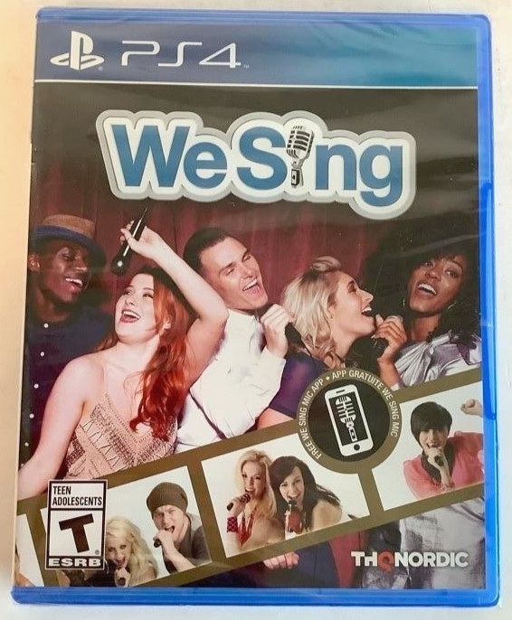 NEW PlayStation 4 PS4 WE SING Karaoke Vocal Music Game SOFTWARE ONLY (No Mic)