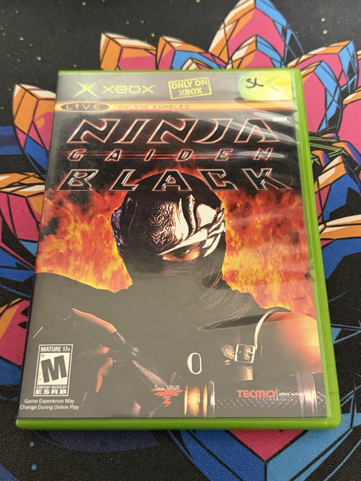 Ninja Gaiden Black Microsoft Xbox 2005 No Manual, Tested, Working