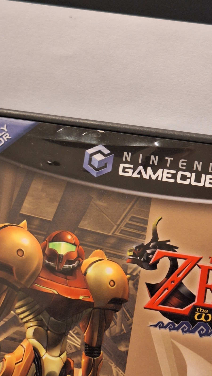 Legend of Zelda Wind Waker & Metroid Prime Combo Nintendo GameCube Complete Rare