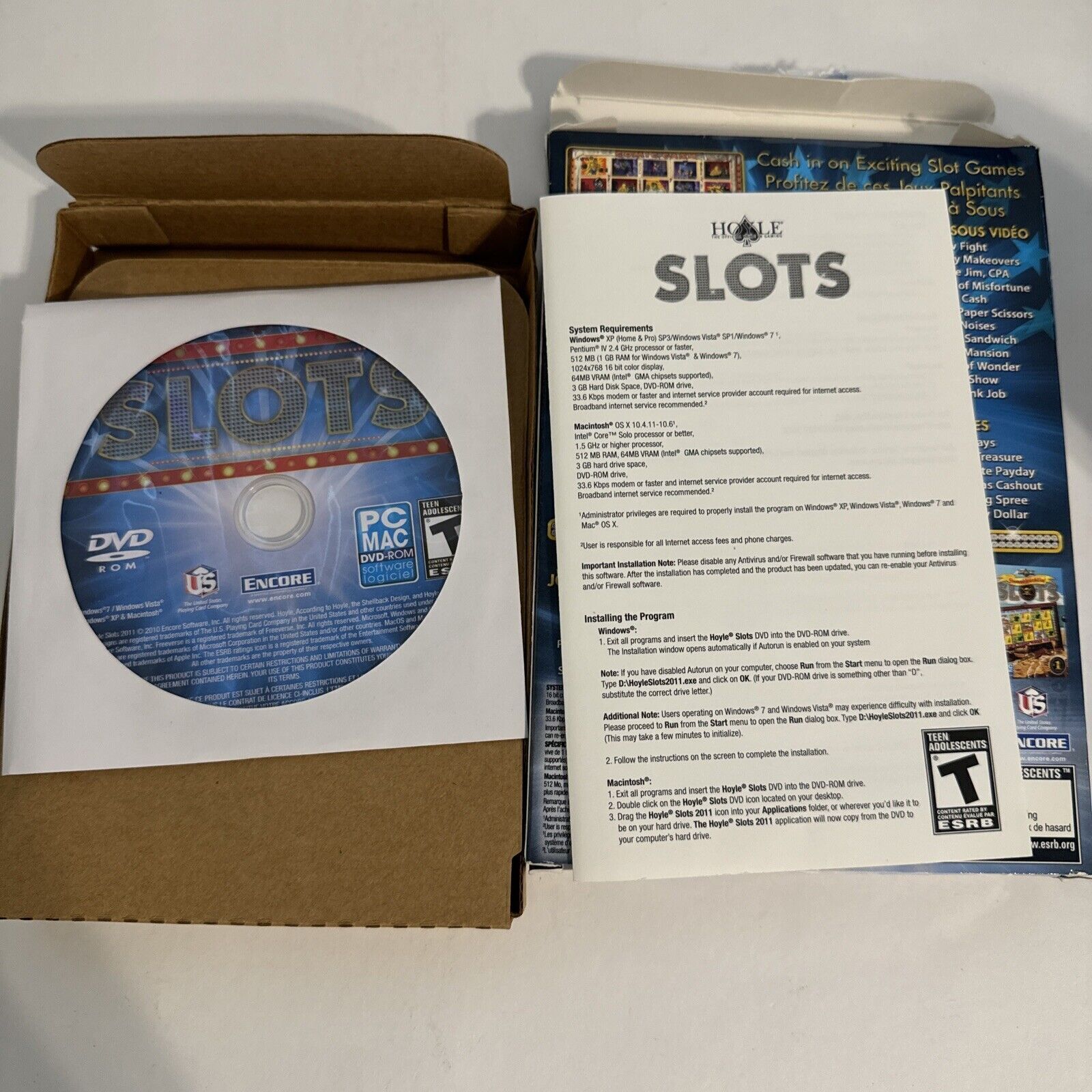 Hoyle Slots 2011 (Windows/Mac, 2010)