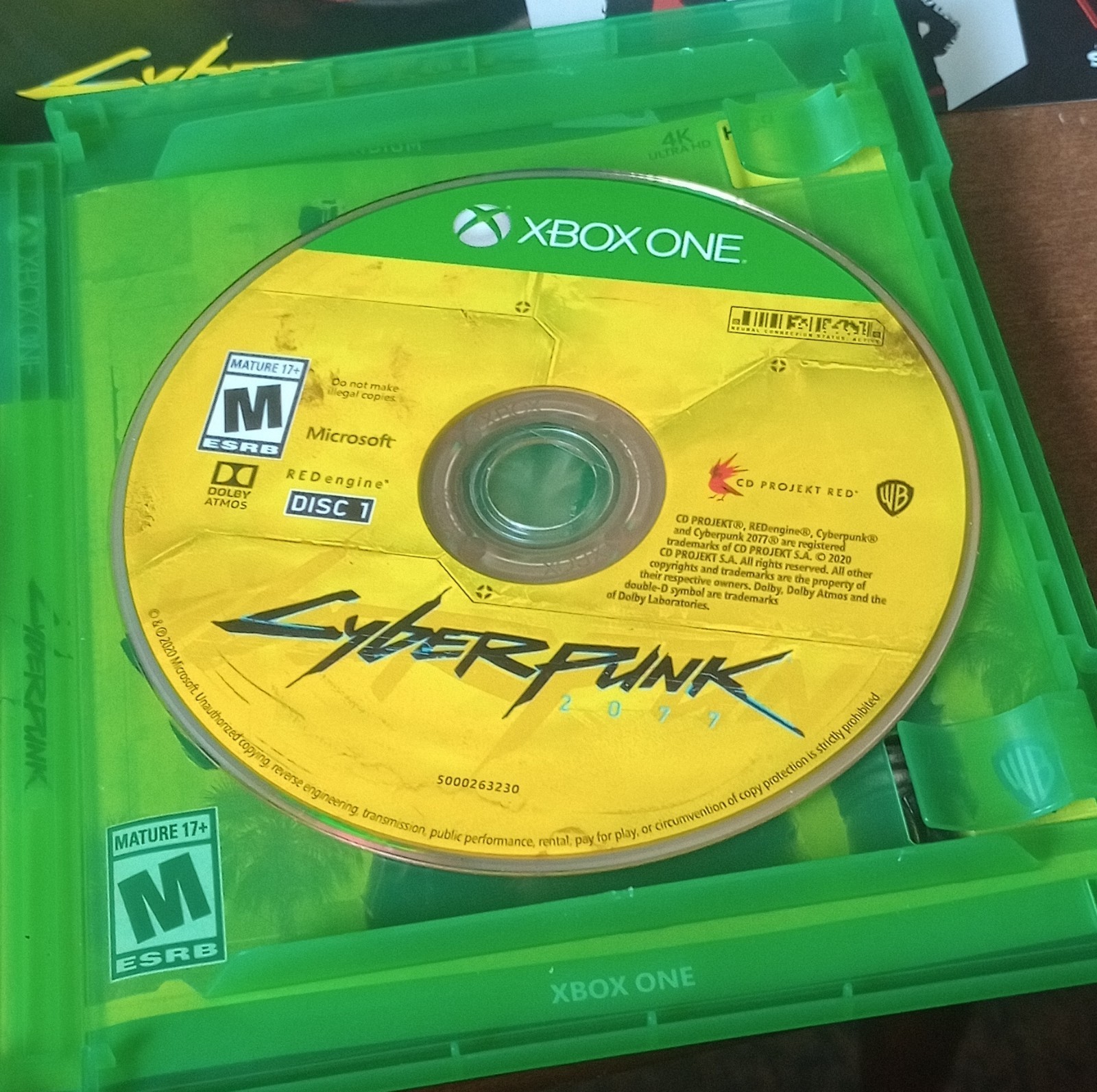 Cyberpunk 2077 Complete Edition Xbox One CD Projekt RED 4K HDR Stickers