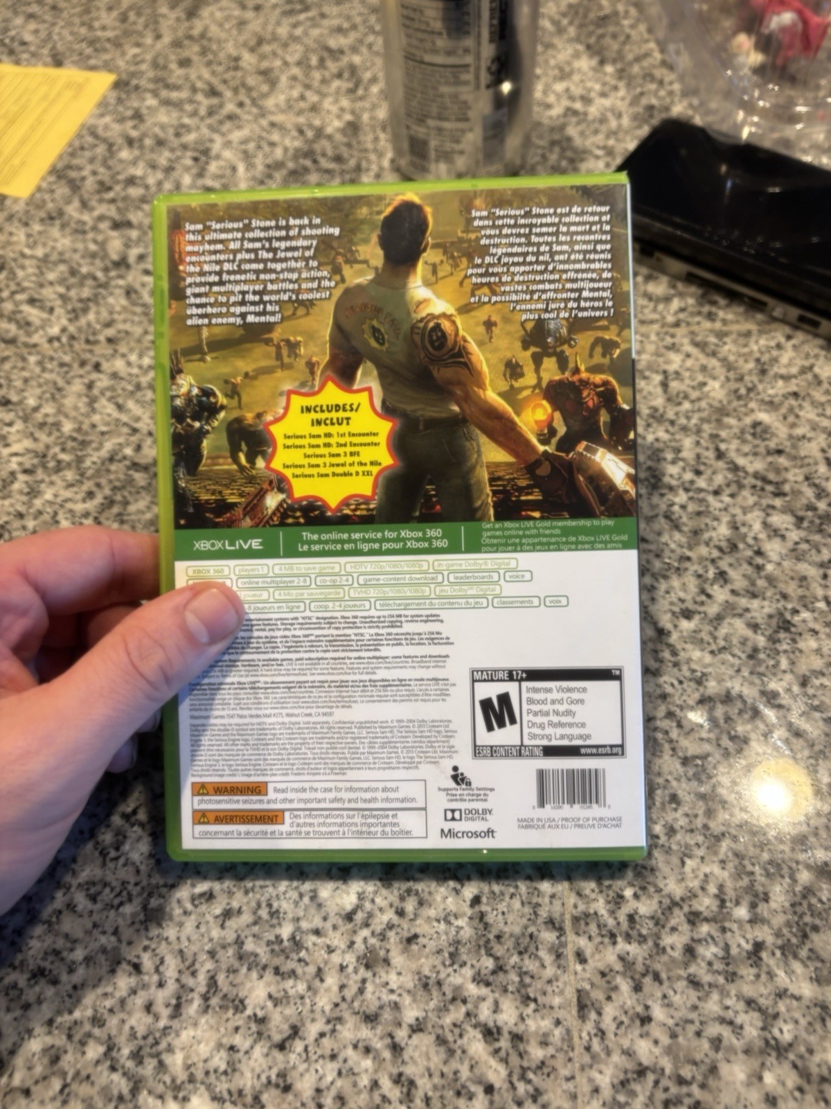 Serious Sam Collection (Microsoft Xbox 360, 2013)