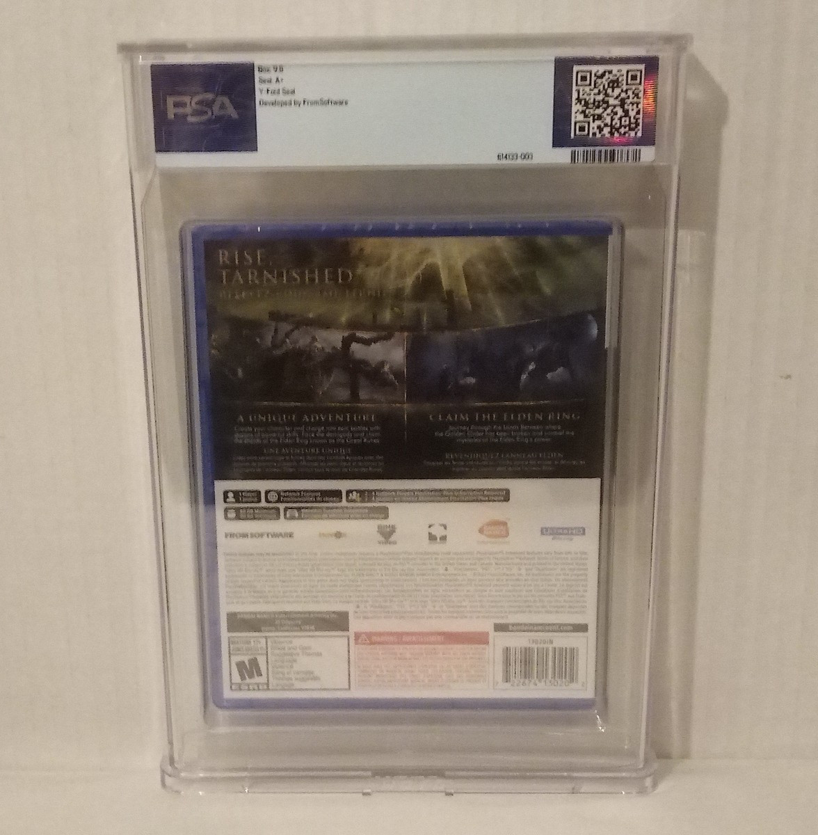 1st Print Elden Ring – Sony PlayStation 5 PS5 Graded PSA 9.8 A+