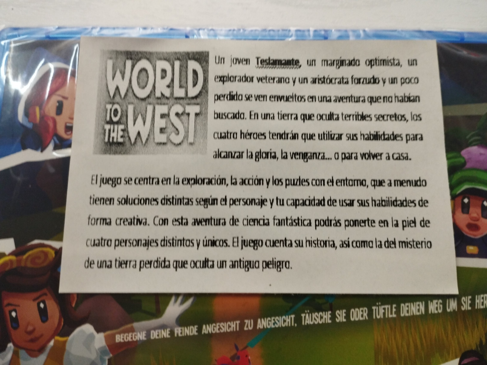 World to the West Soedesco – Game PS4 Edic Austria PAL New