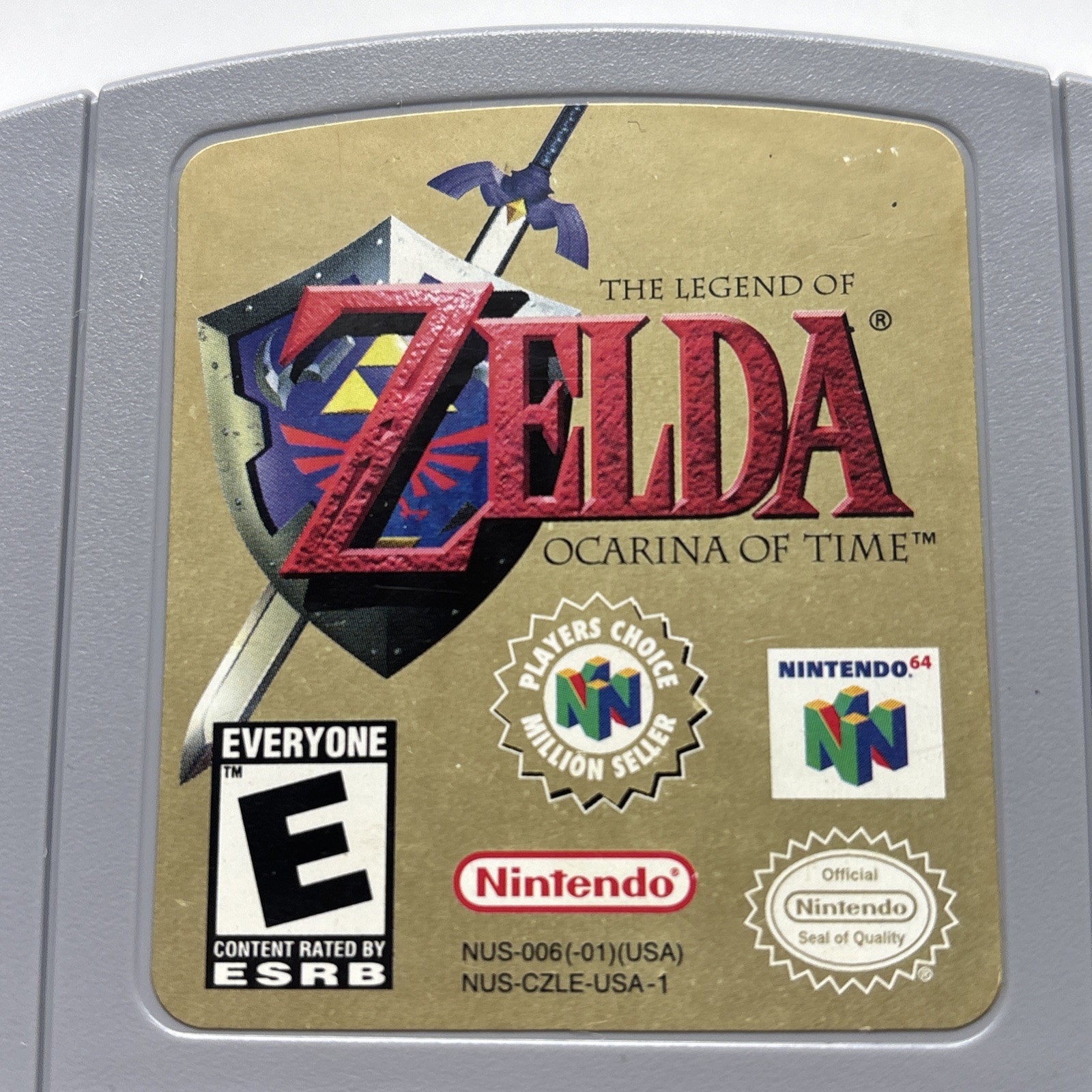 Legend of Zelda: Ocarina of Time Nintendo 64 N64 OOT RPG Player’s Choice Variant