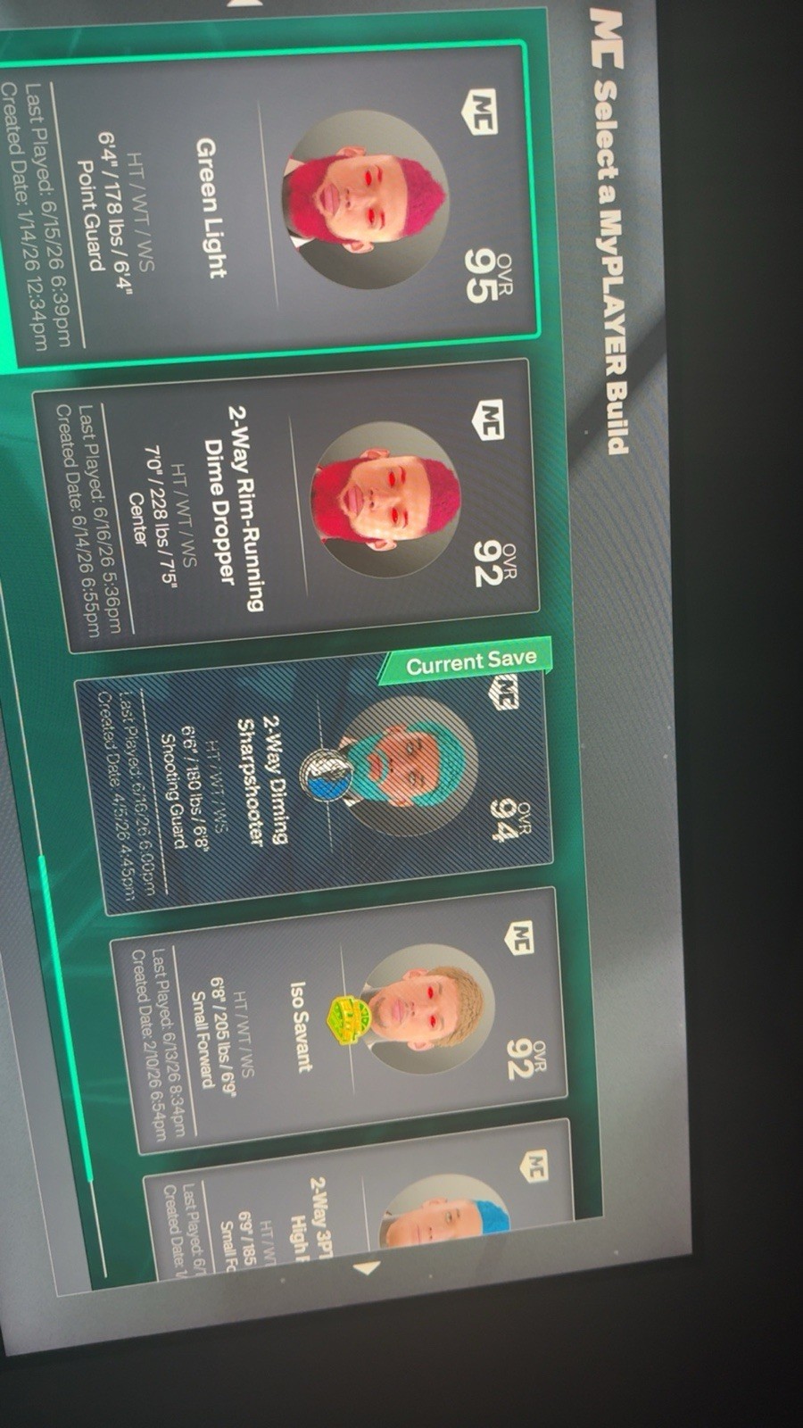 stacked NBA 2K account ￼
