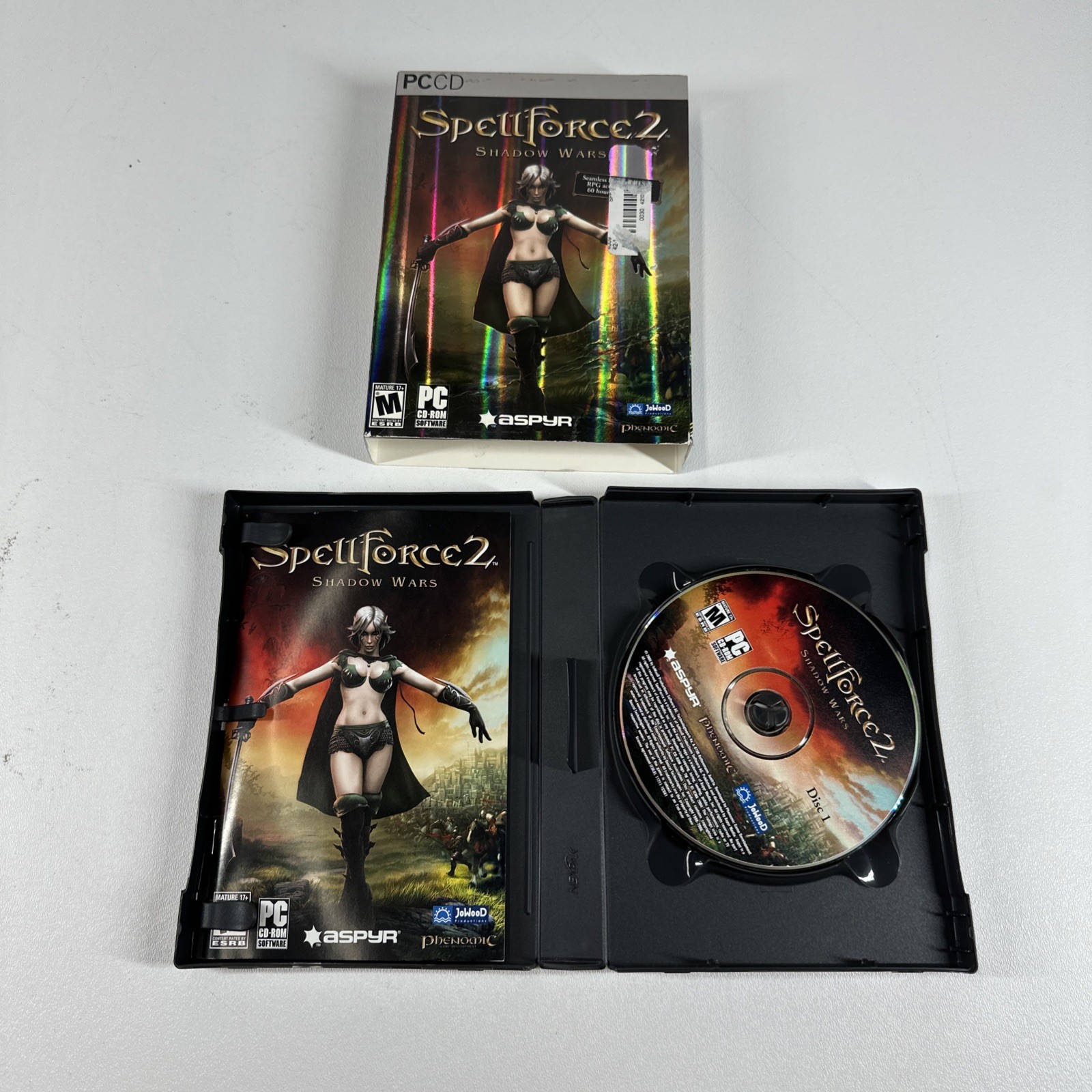Spellforce 2 Shadow Wars (PC CD-ROM 2006 Aspyr) w/ Slipcover