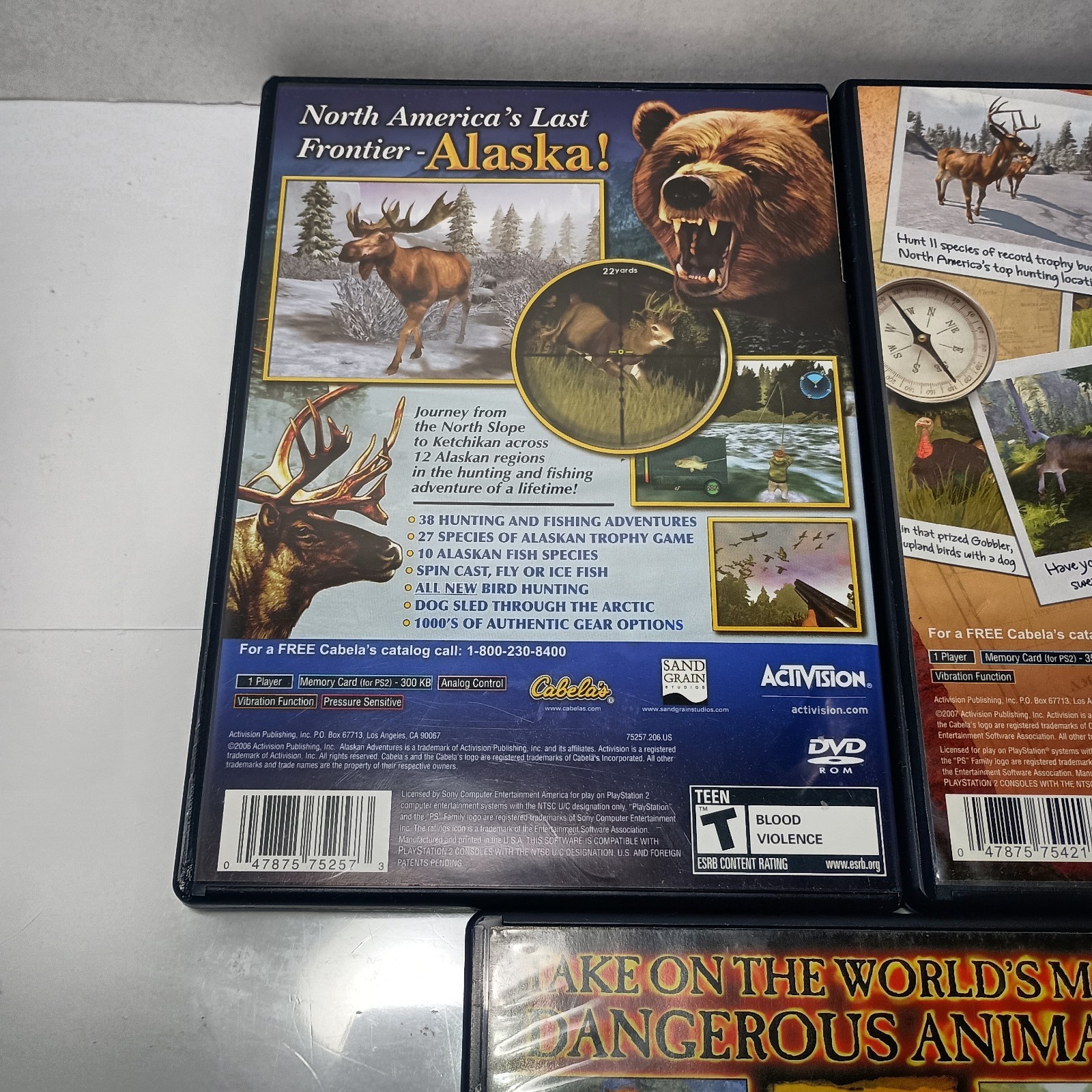 Cabelas Bundle PS2 Hunting Video Games Lot Of 5 CIB Complete PlayStation 2