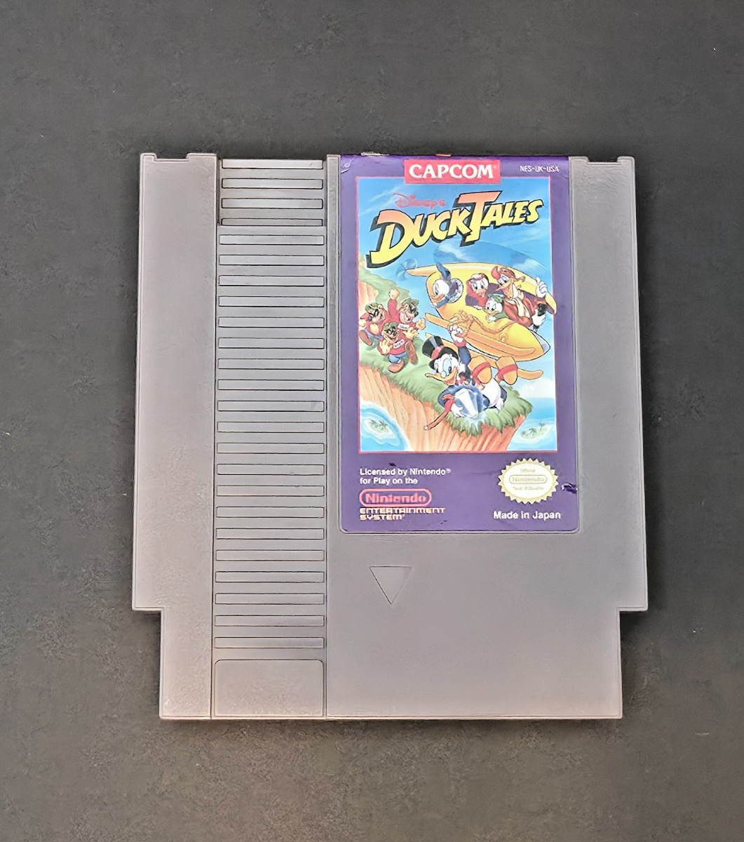 Disney’s DuckTales Nintendo NES Cartridge, Dust Sleeve, NO MANUAL