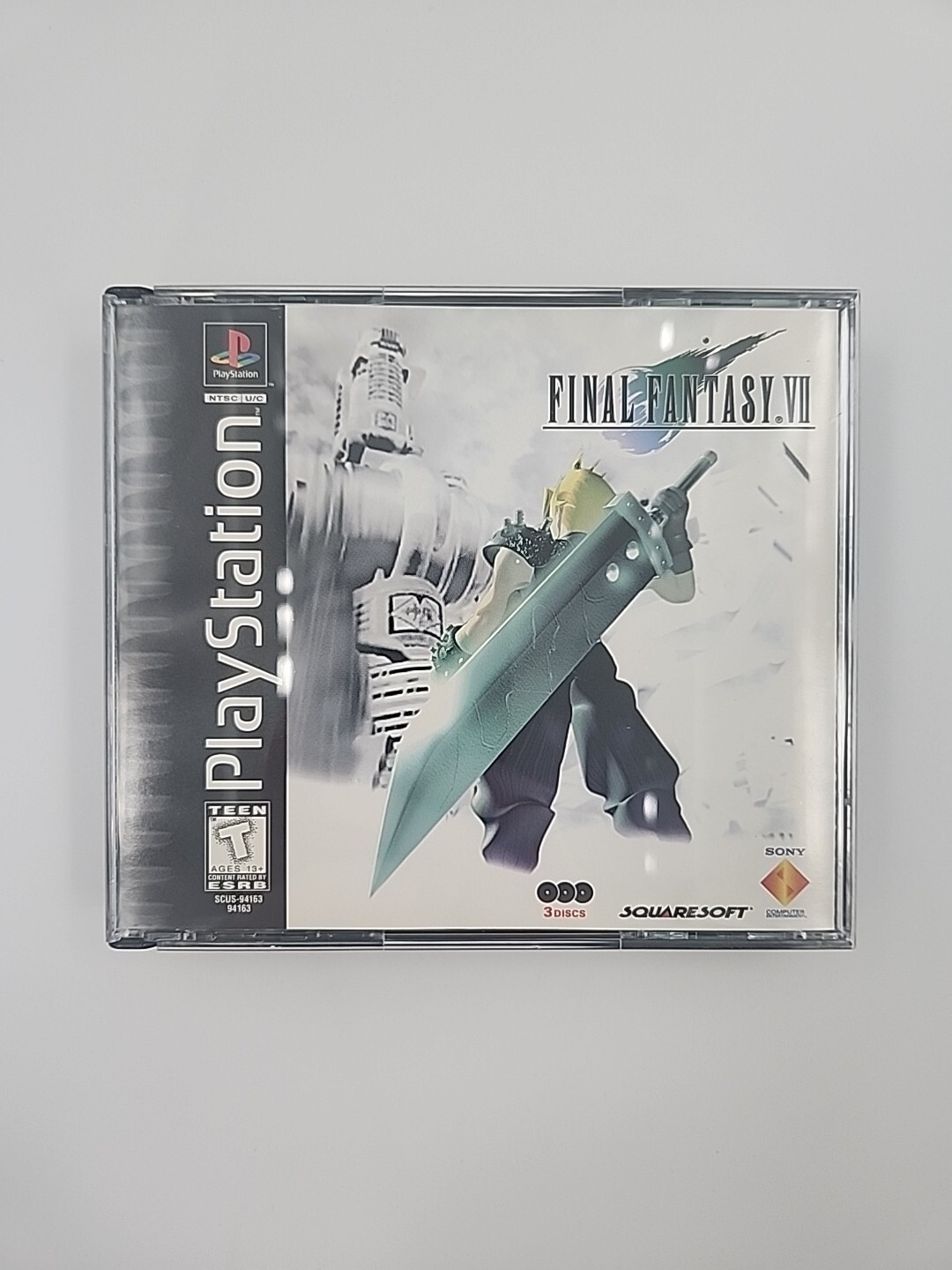 Final Fantasy VII 7 PS1 PlayStation 1 Complete CIB *Masterpiece Misprint*