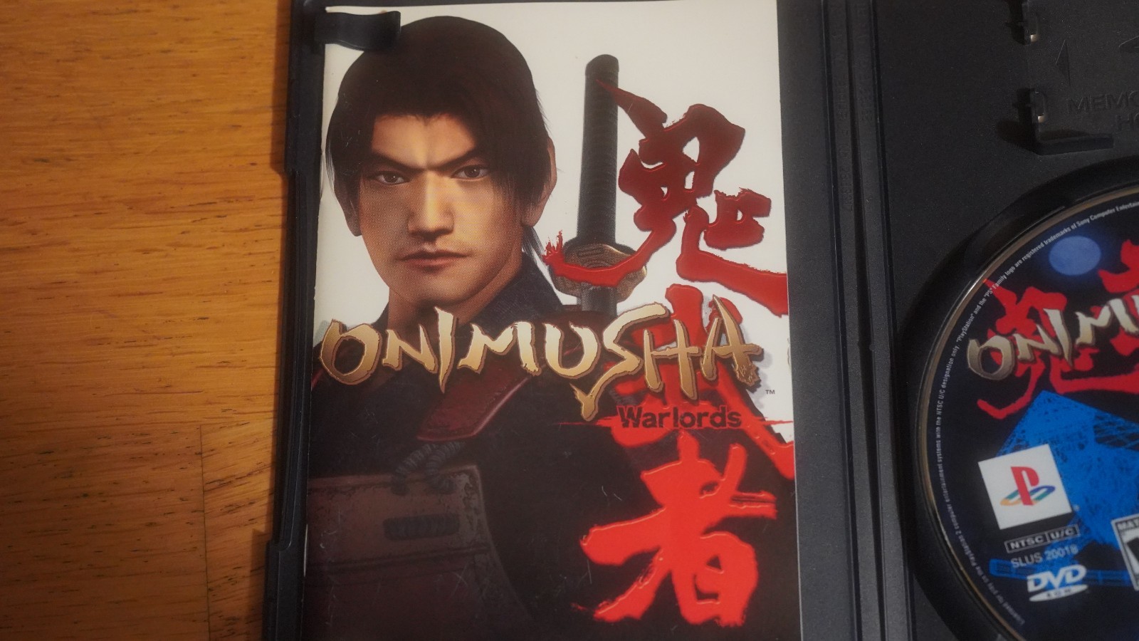 Onimusha: Warlords (Sony PlayStation 2, 2001) COMPLETE/OPENED
