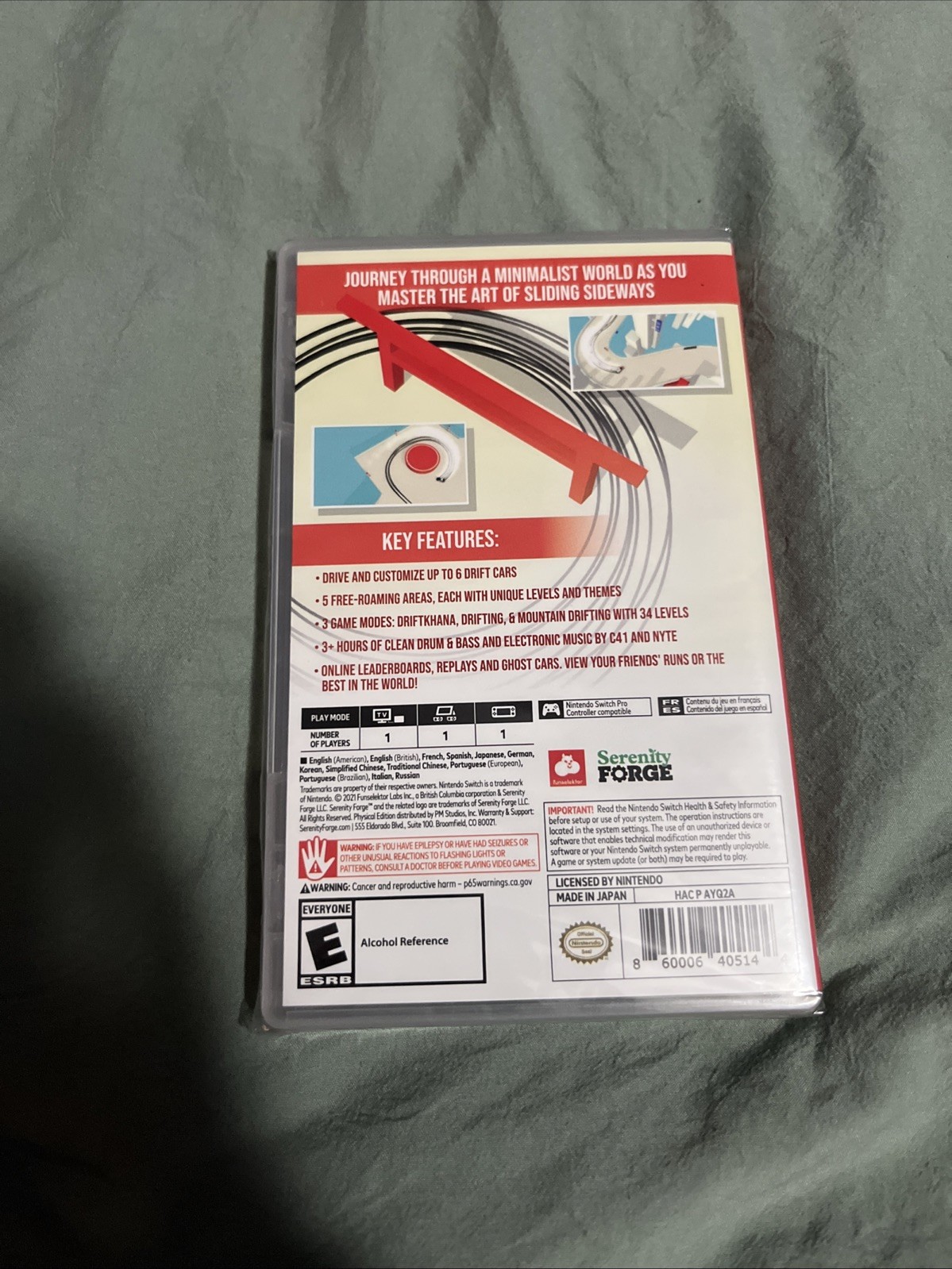 Absolute Drift: Zen Edition (Nintendo Switch, 2022) New, Sealed