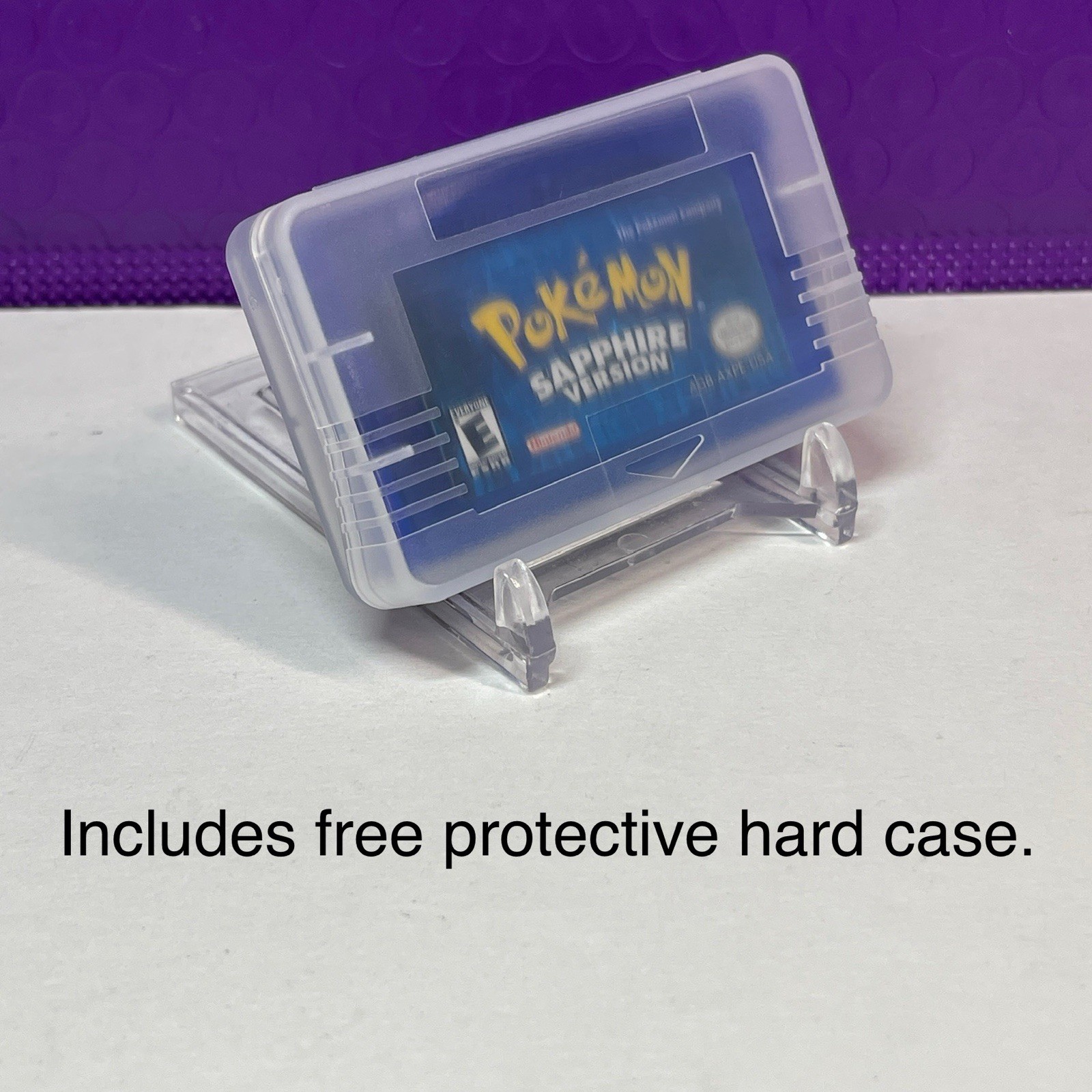 Pokemon Sapphire Version GBA [Authentic – New Battery] Gameboy Advance Cartridge