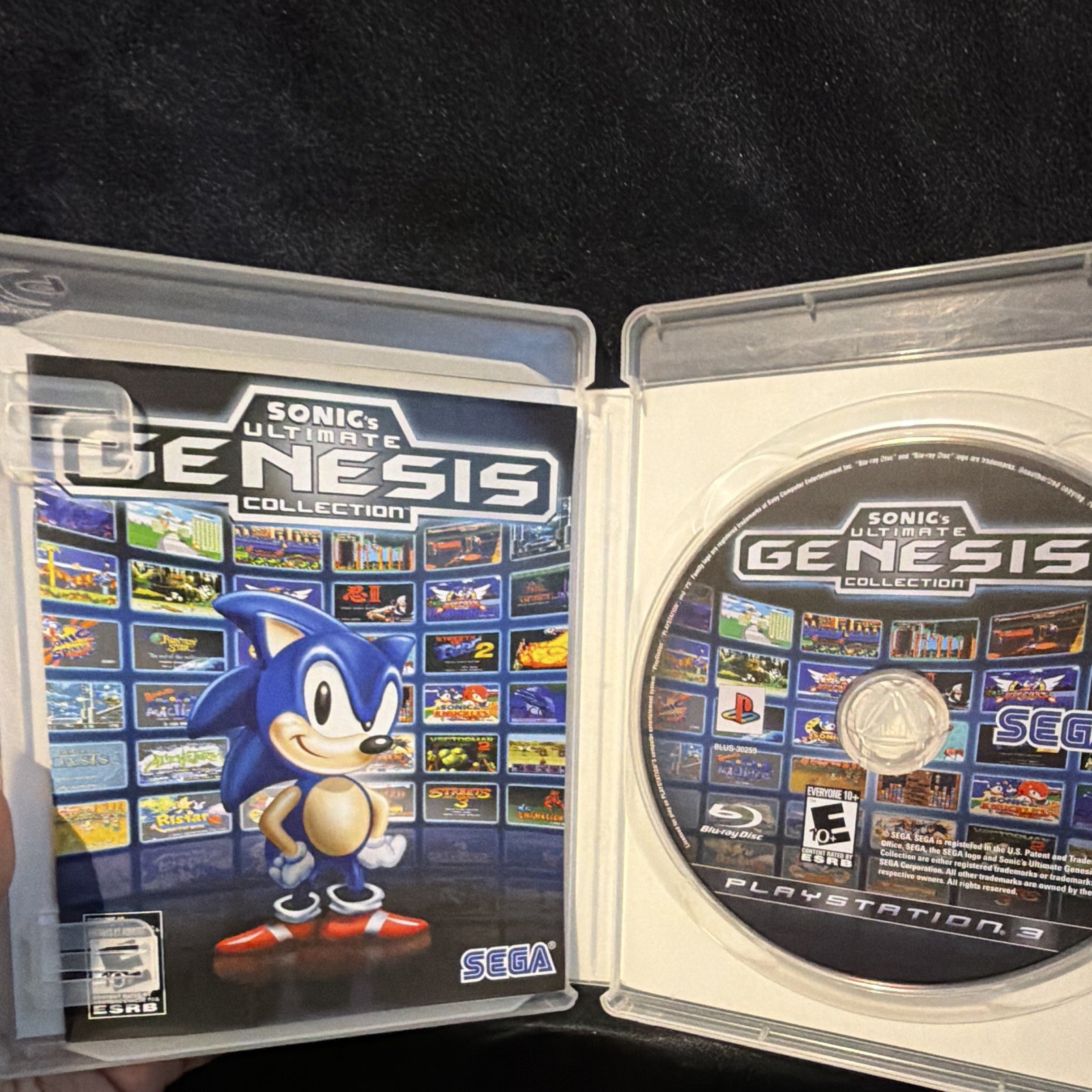 SEGA Sonic’s Ultimate Genesis Collection Sony PlayStation 3 PS3 E10+ Multiplayer