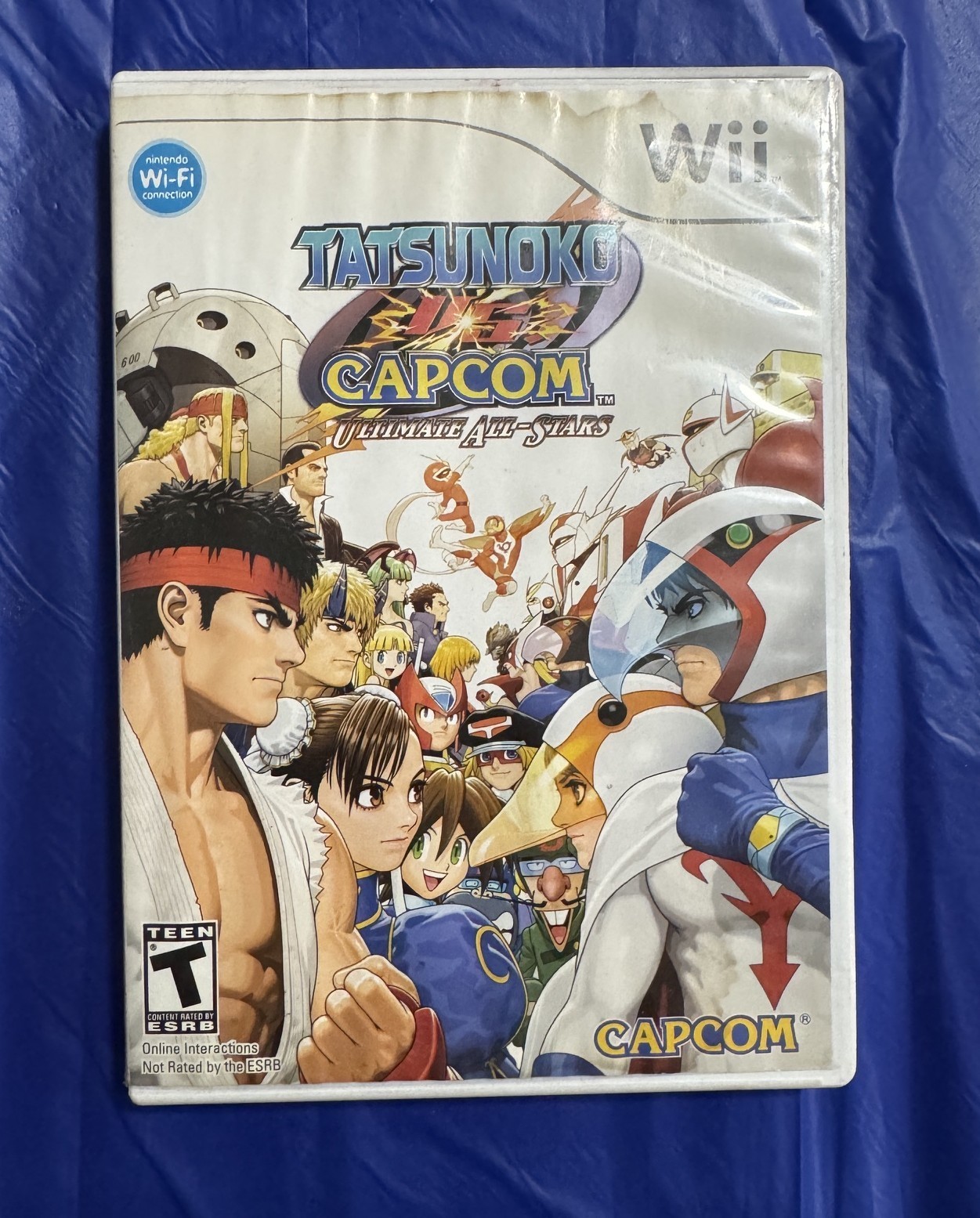 Tatsunoko VS Capcom Ultimate All Stars Nintendo Wii With Insert