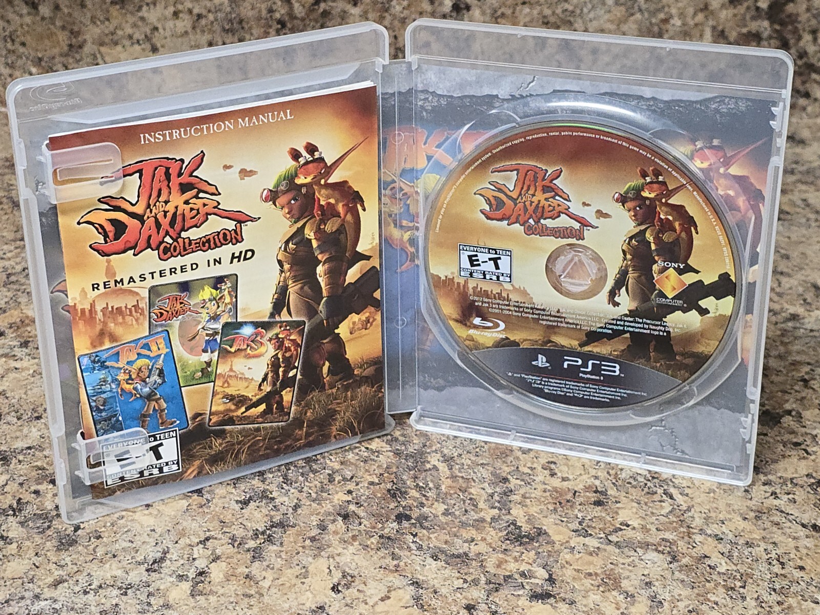 Jak and Daxter Collection (Sony PlayStation 3, 2012) Authentic & Complete!