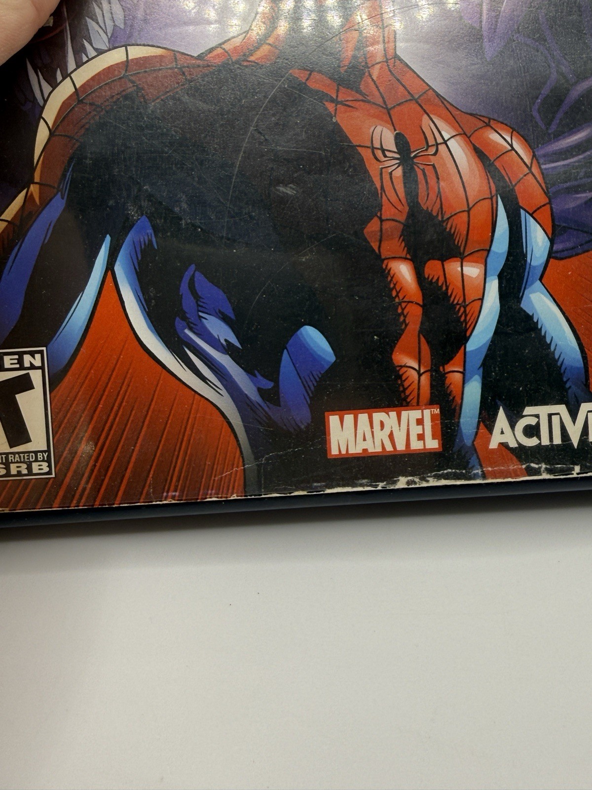 Ultimate Spiderman PS2 Sony PlayStation 2 Case Cover w/Art Only (No Game)
