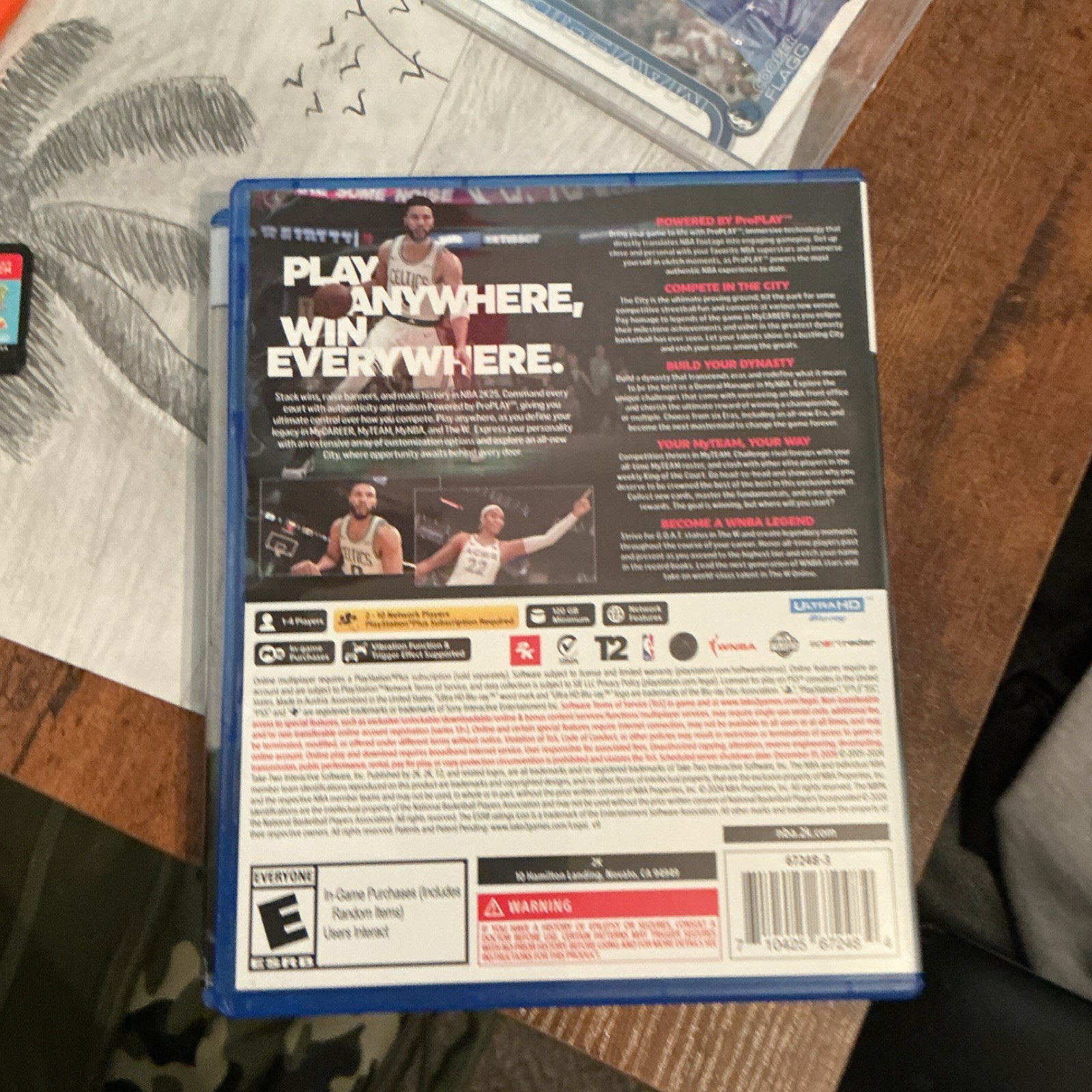 NBA 2K25 PS5 by 2K, Multiplayer, In-Game Purchases, Basketball