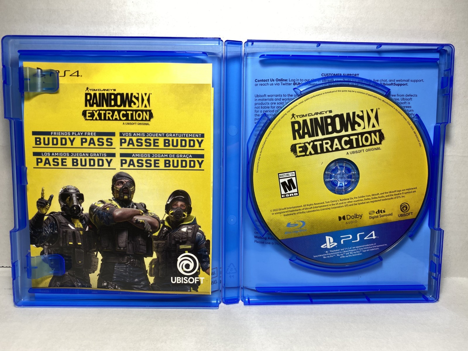 2022 Tom Clancy’s Rainbow Six Extraction- Sony PlayStation 4 Tested Free Ship