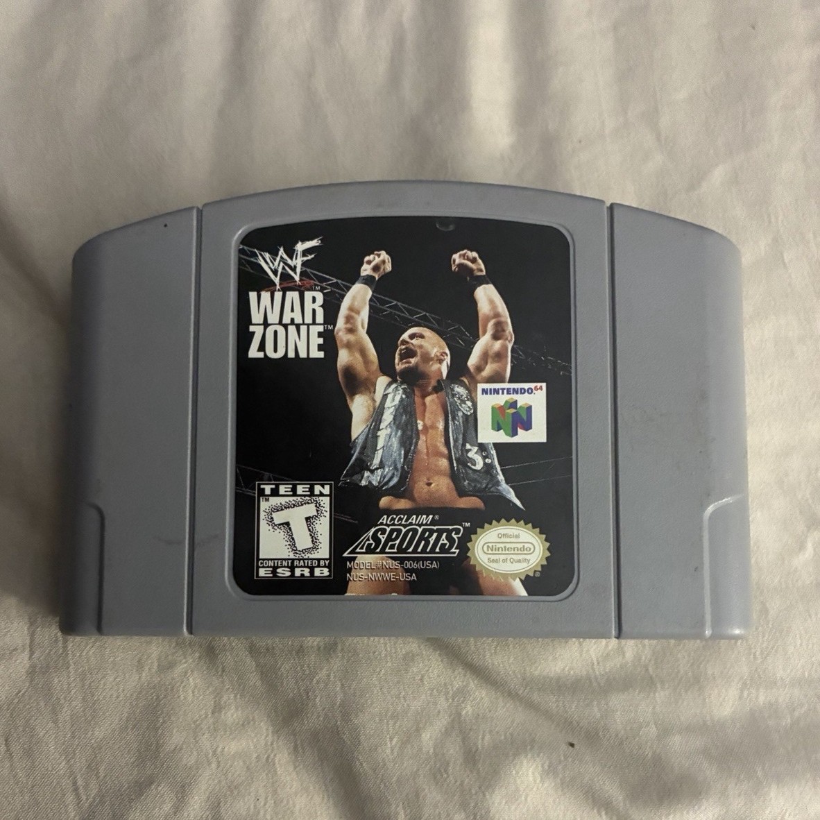 Acclaim Sports WWF War Zone Nintendo 64 (N64) T-Teen NTSC-U/C Wrestling