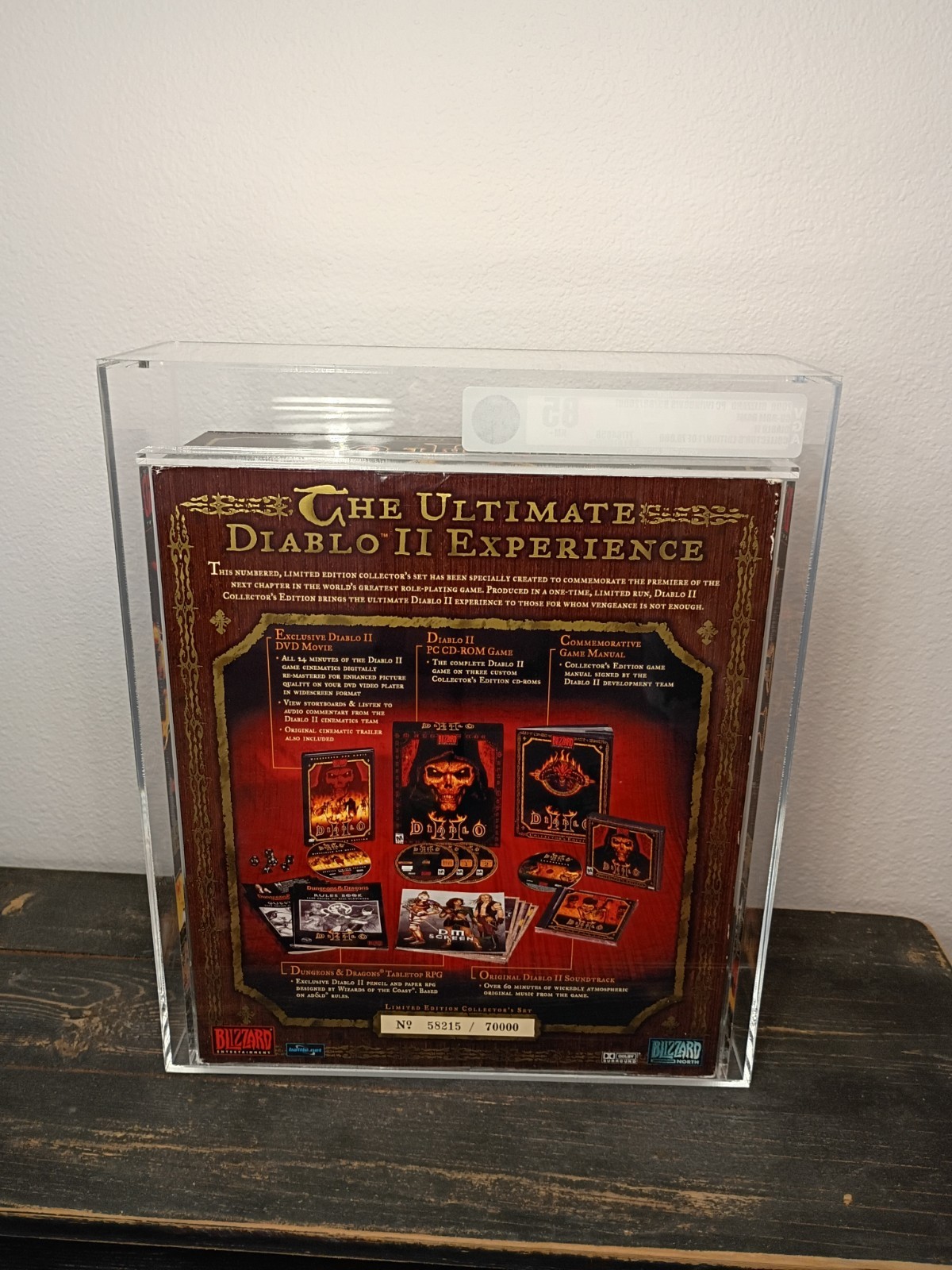 Diablo II 2 Collector’s Edition PC Windows Blizzard Big Box New Sealed VGA 85