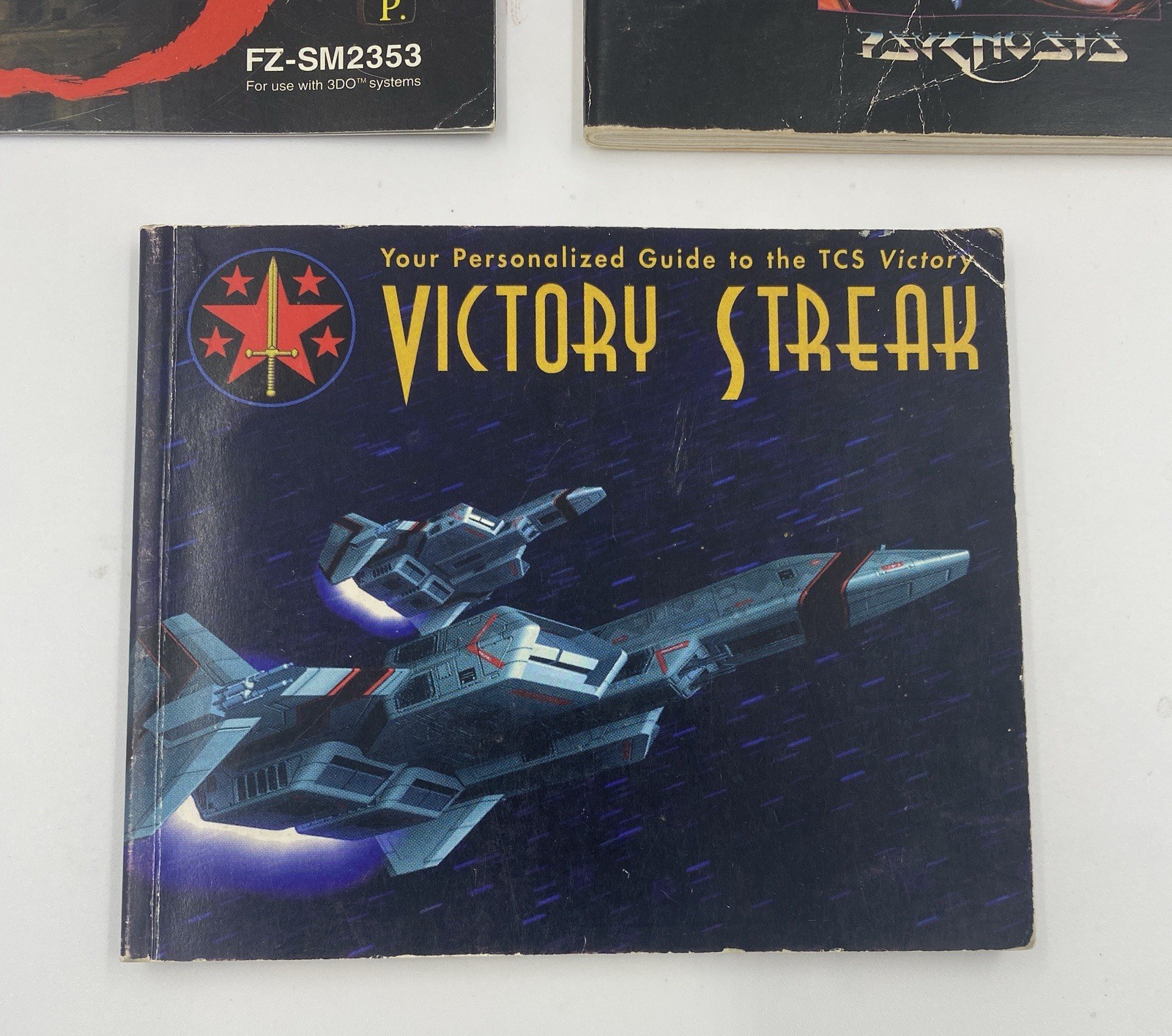Panasonic 3DO Manual Lot: D, Microcosm, & Wing Commander Victory Streak Guide