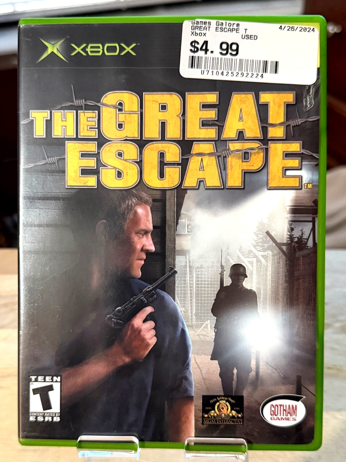 XBOX GAME – The Great Escape (Microsoft Xbox, 2003)