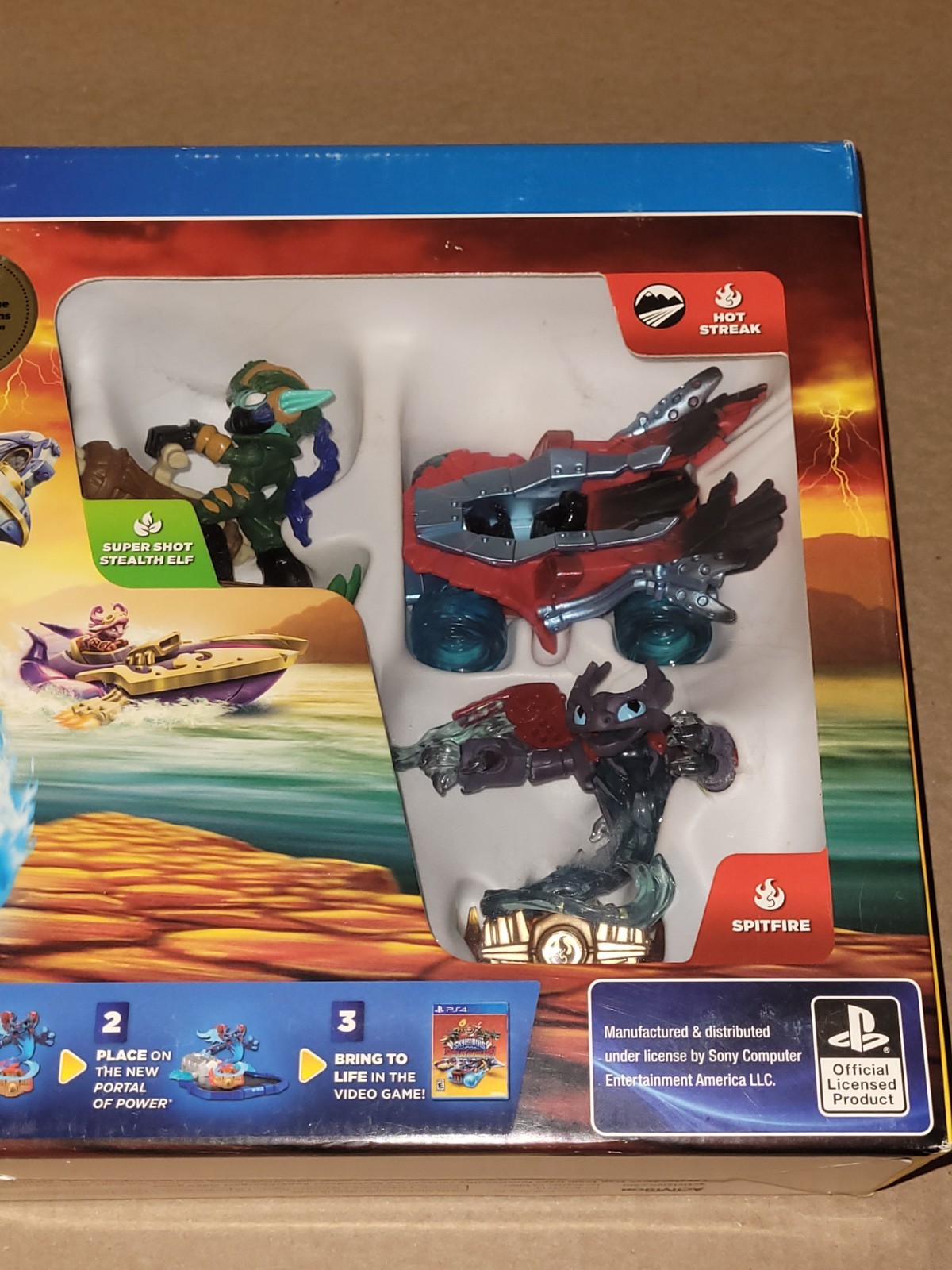 Skylanders Superchargers PS4 Figures ActiVision Starter Pack Game New Sealed