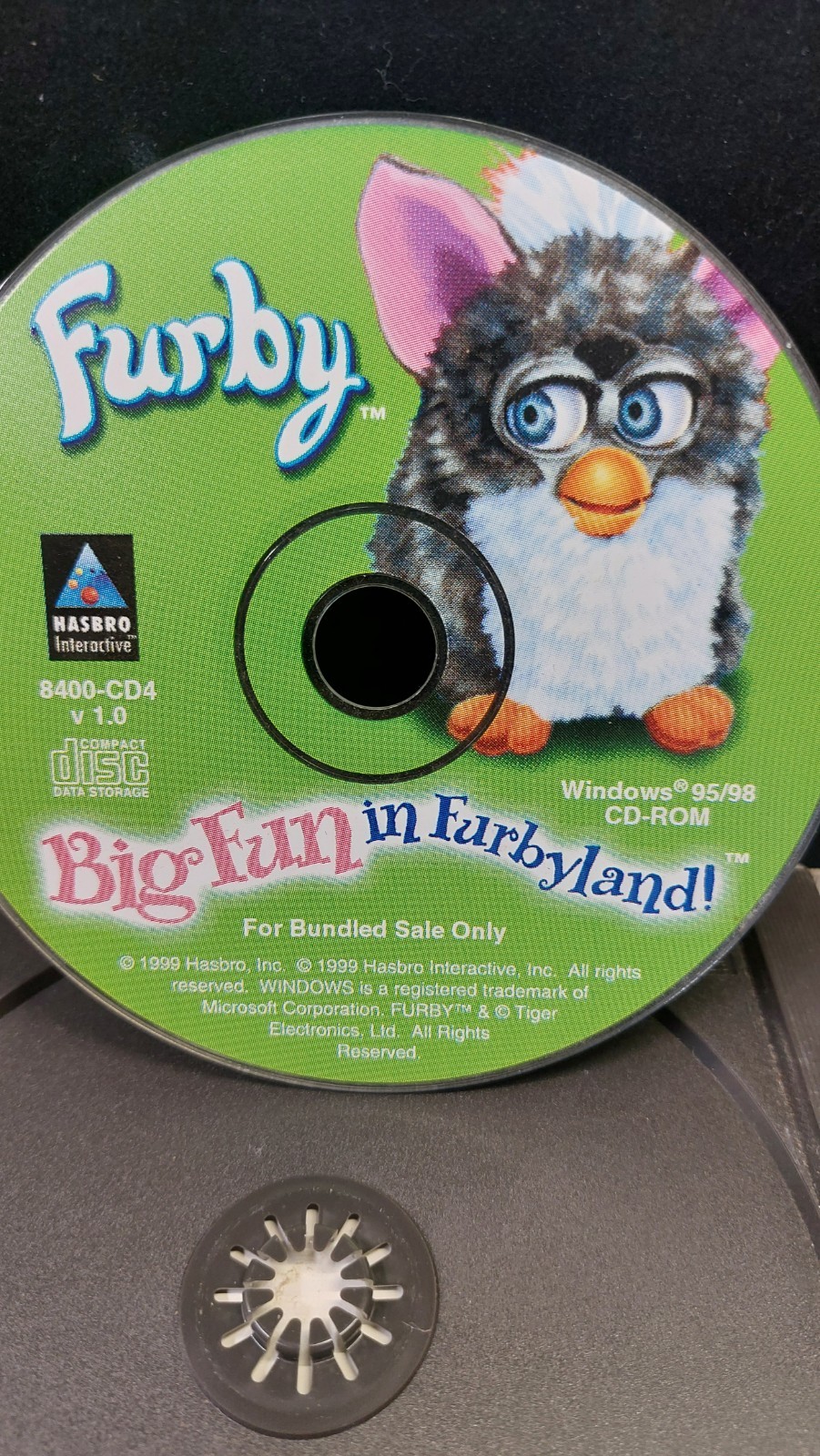 Hasbro Furby: Big Fun In Furbyland CD-ROM Game 1999 Interactive