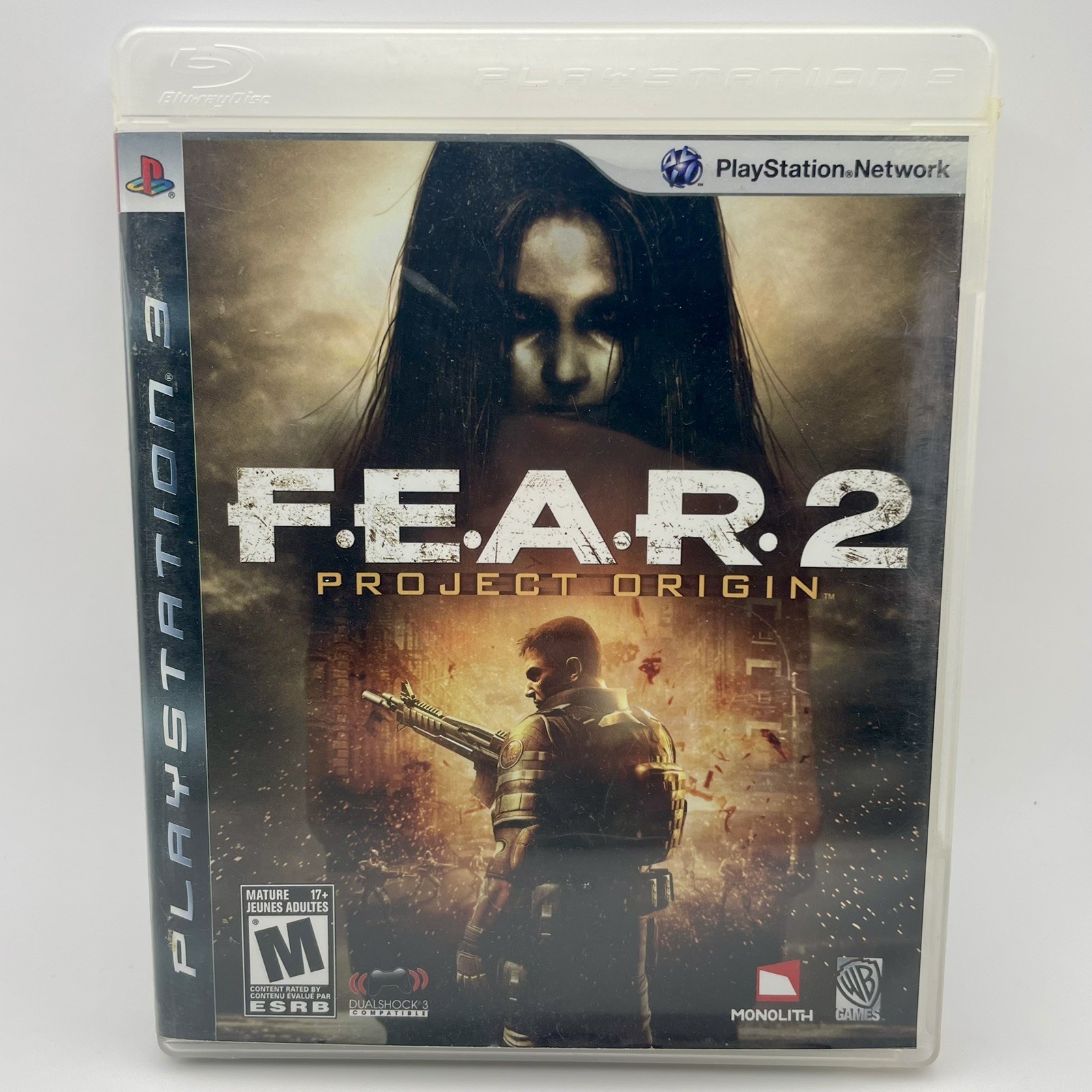 F.E.A.R. 2: Project Origin (Sony PlayStation 3, PS3, 2009) Excellent