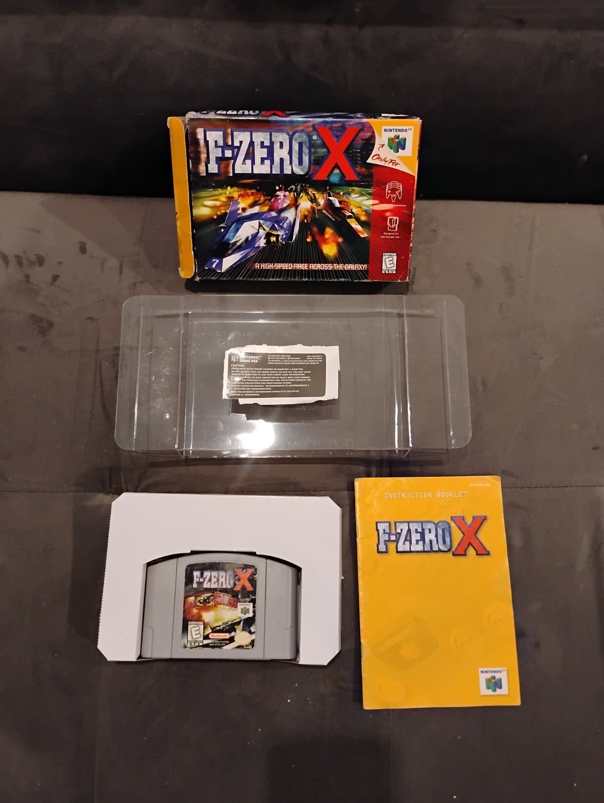 F-Zero x (Nintendo 64 1998) – CIB – Complete W/ Manual