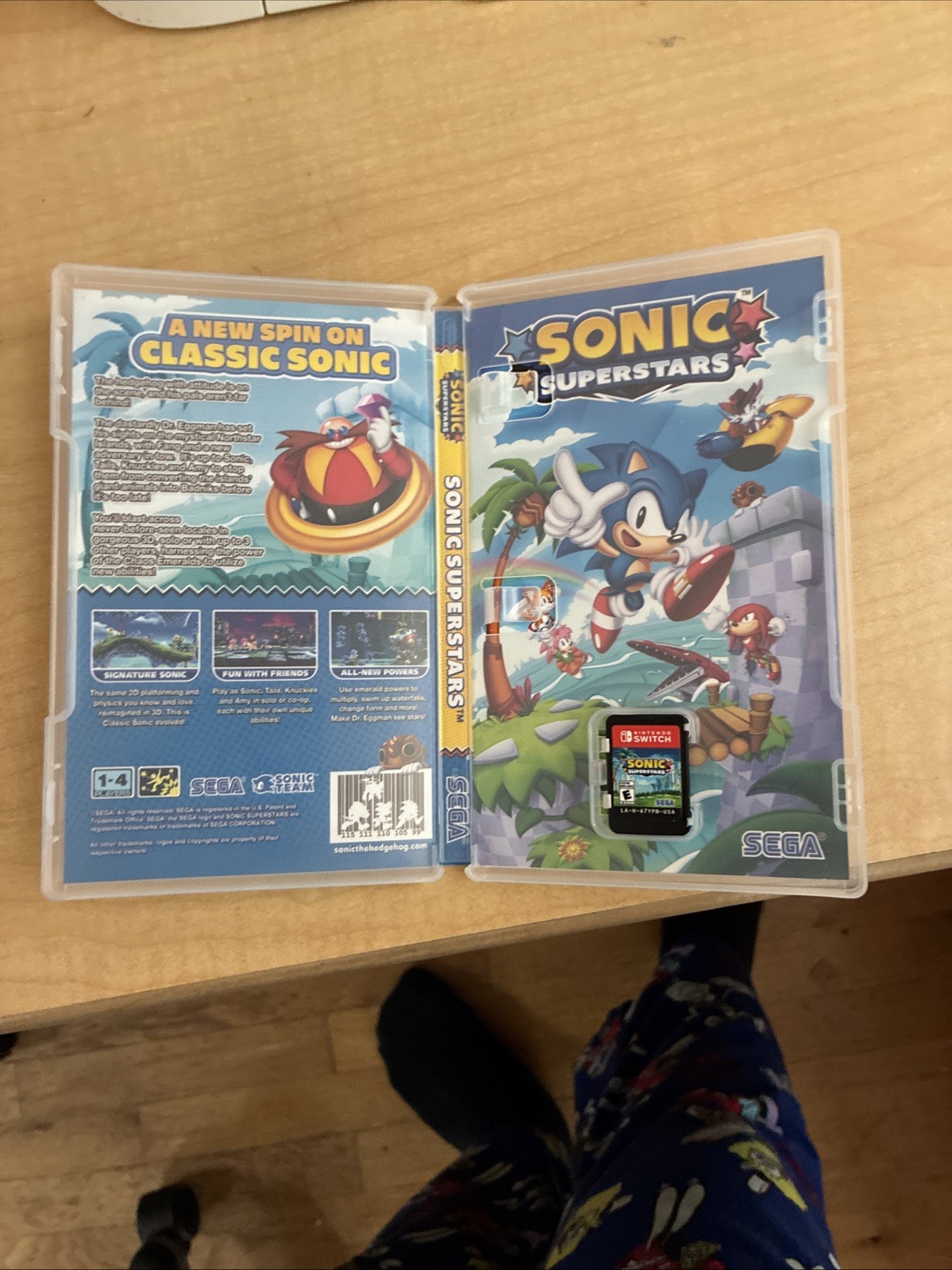 Sonic Superstars Nintendo Switch 2023 Rated E for Everyone Video Game