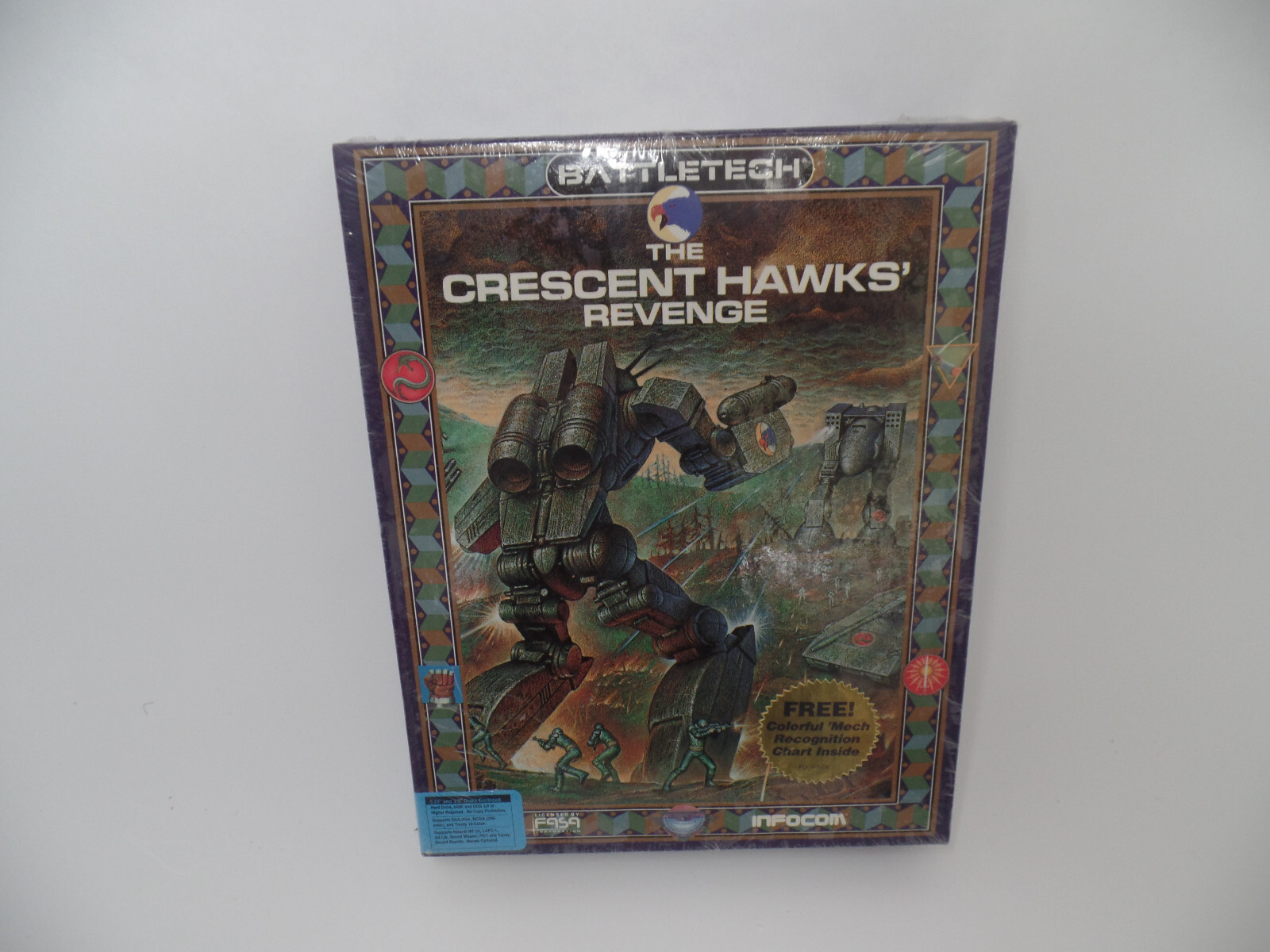 Battletech : The Crescent Hawks’ Revenge | FASA DOS Big Box NIB NOS Mint Sealed