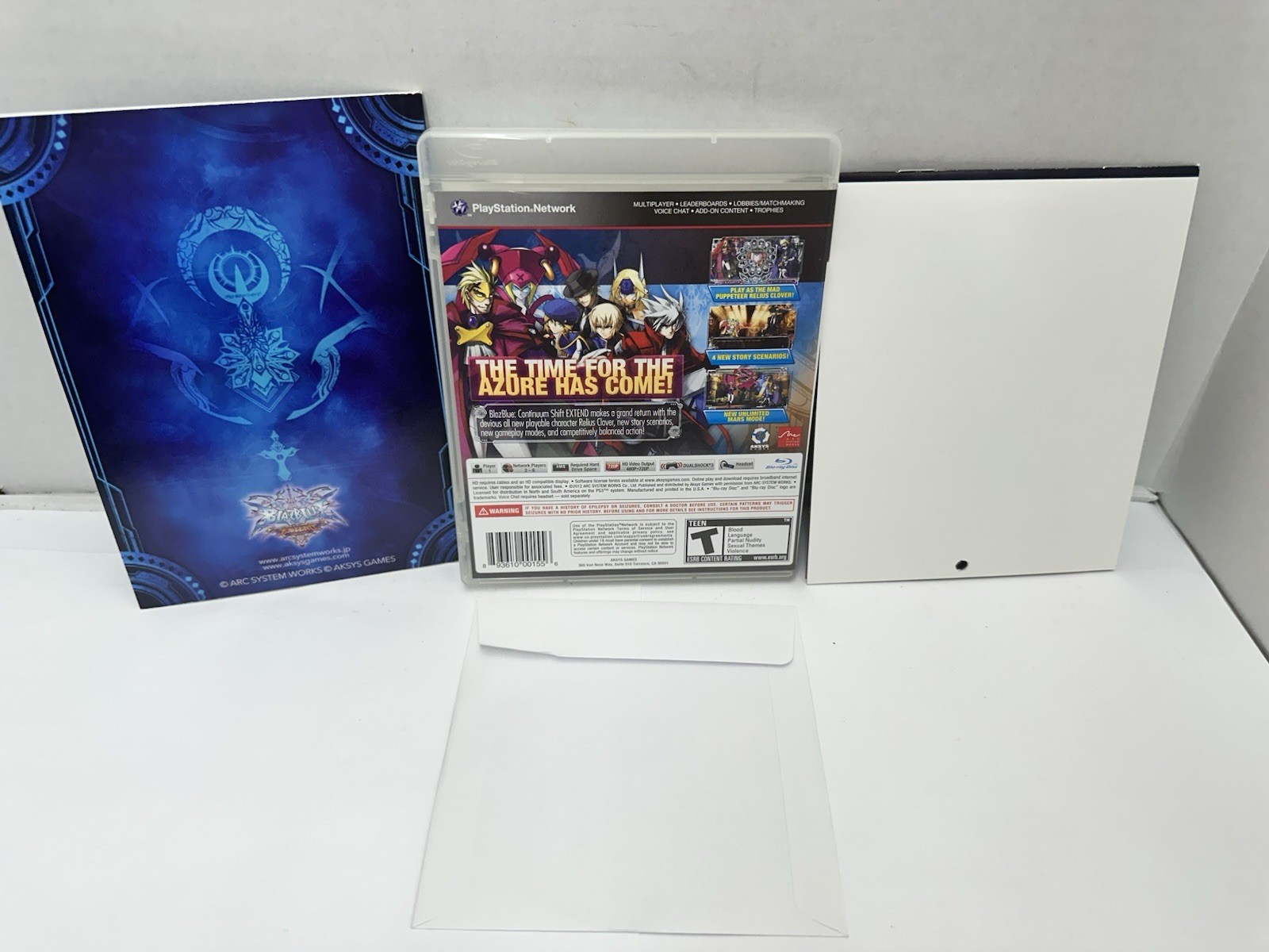 BlazBlue: Continuum Shift Extend – (Sony PlayStation 3, 2012)