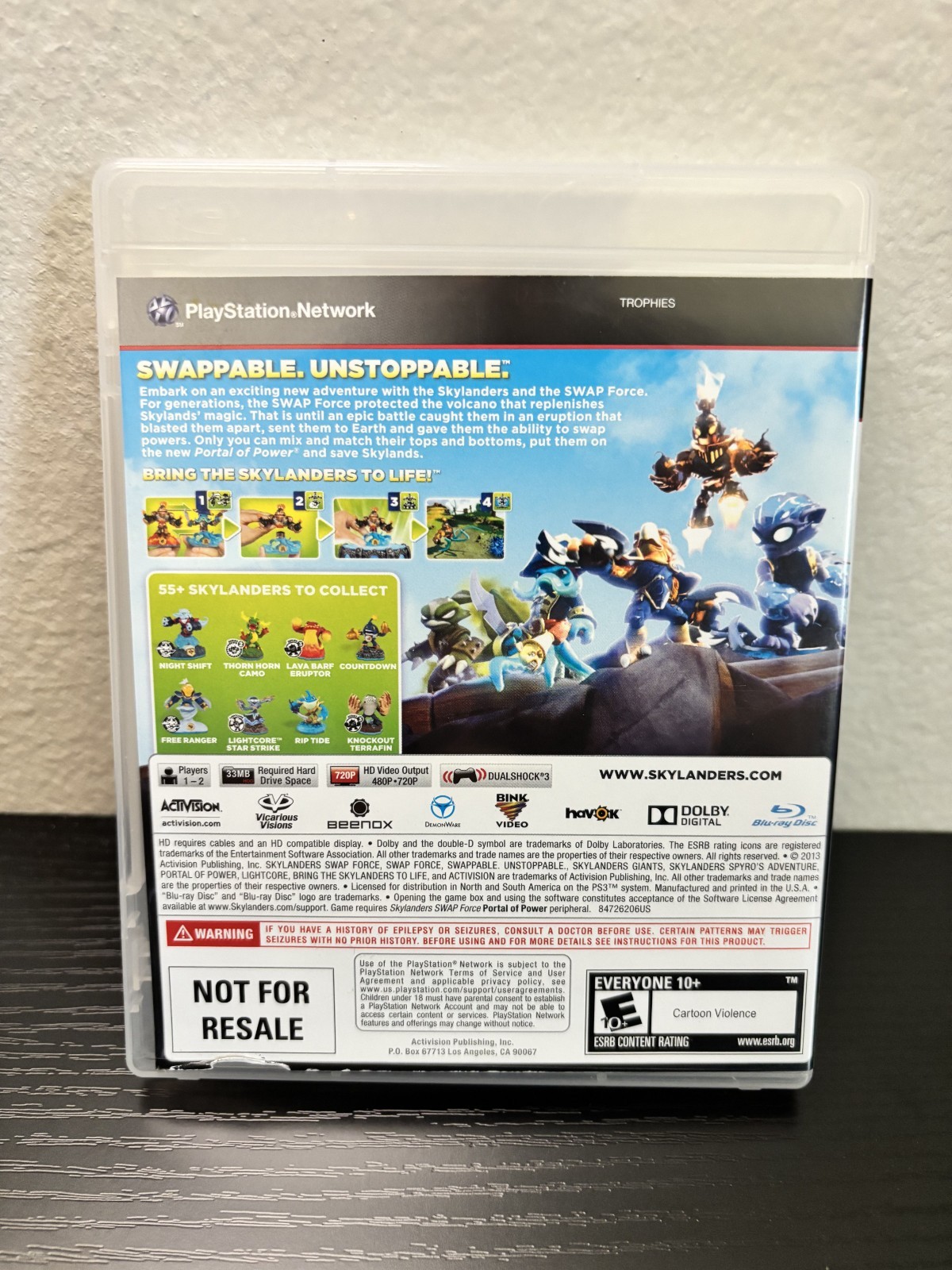 Skylanders Swap Force PS3 Game