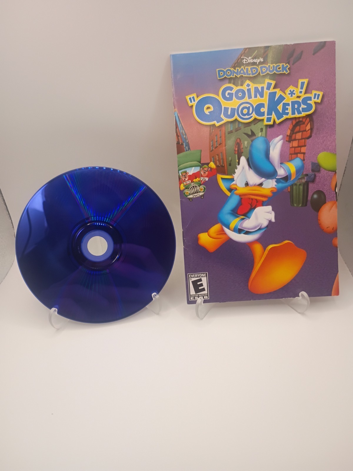 Disney’s Donald Duck: Goin’ Quackers Play Station 2 Complete In Box Tested