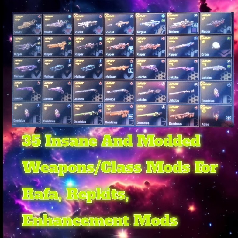 Borderlands 4 Modded Super Saiyan VAULT, Weapons, Repkits, Grenades+ MORE