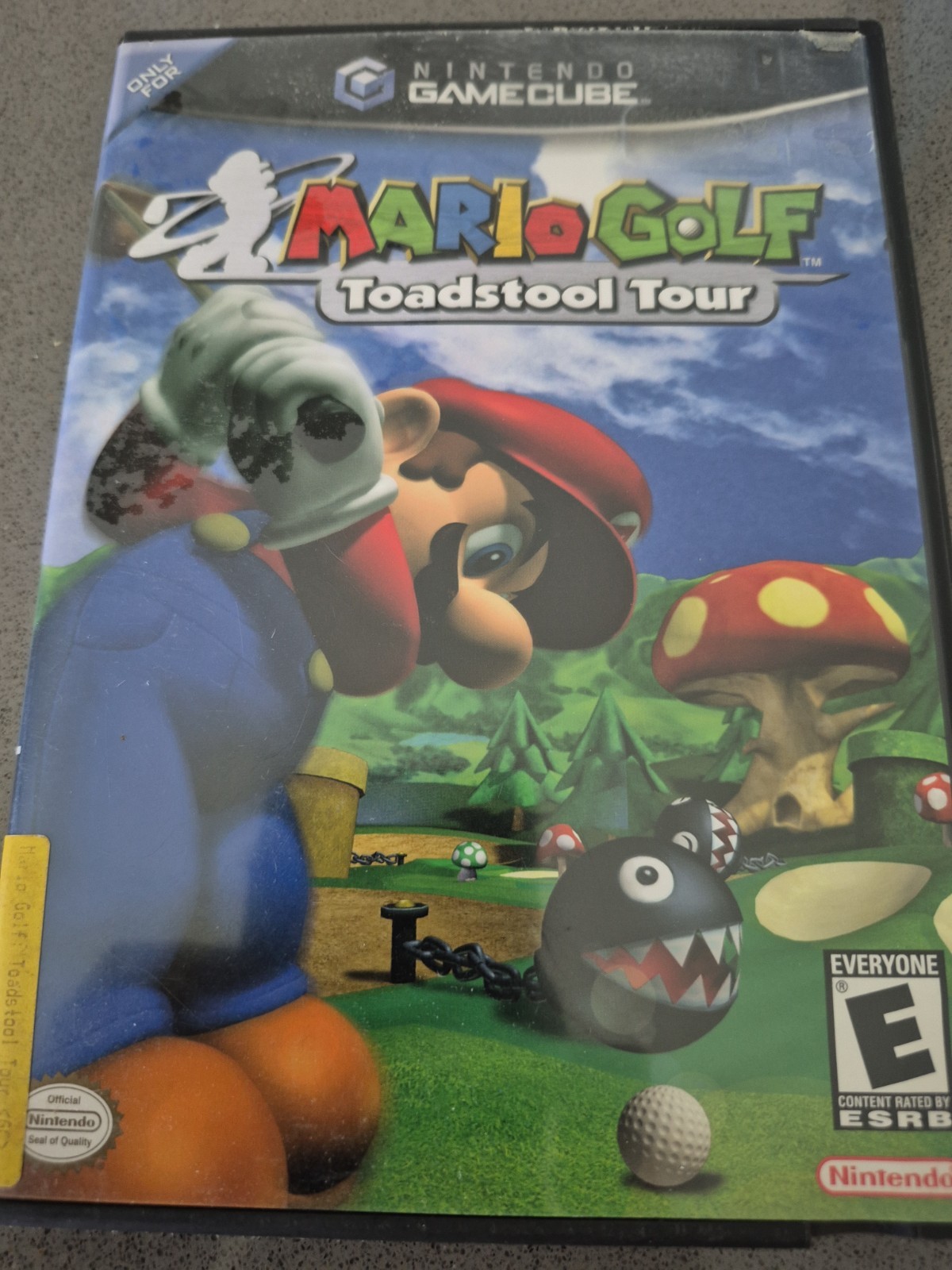 Mario Golf Toadstool Tour 2003 Nintendo , Game Only Missing Manual