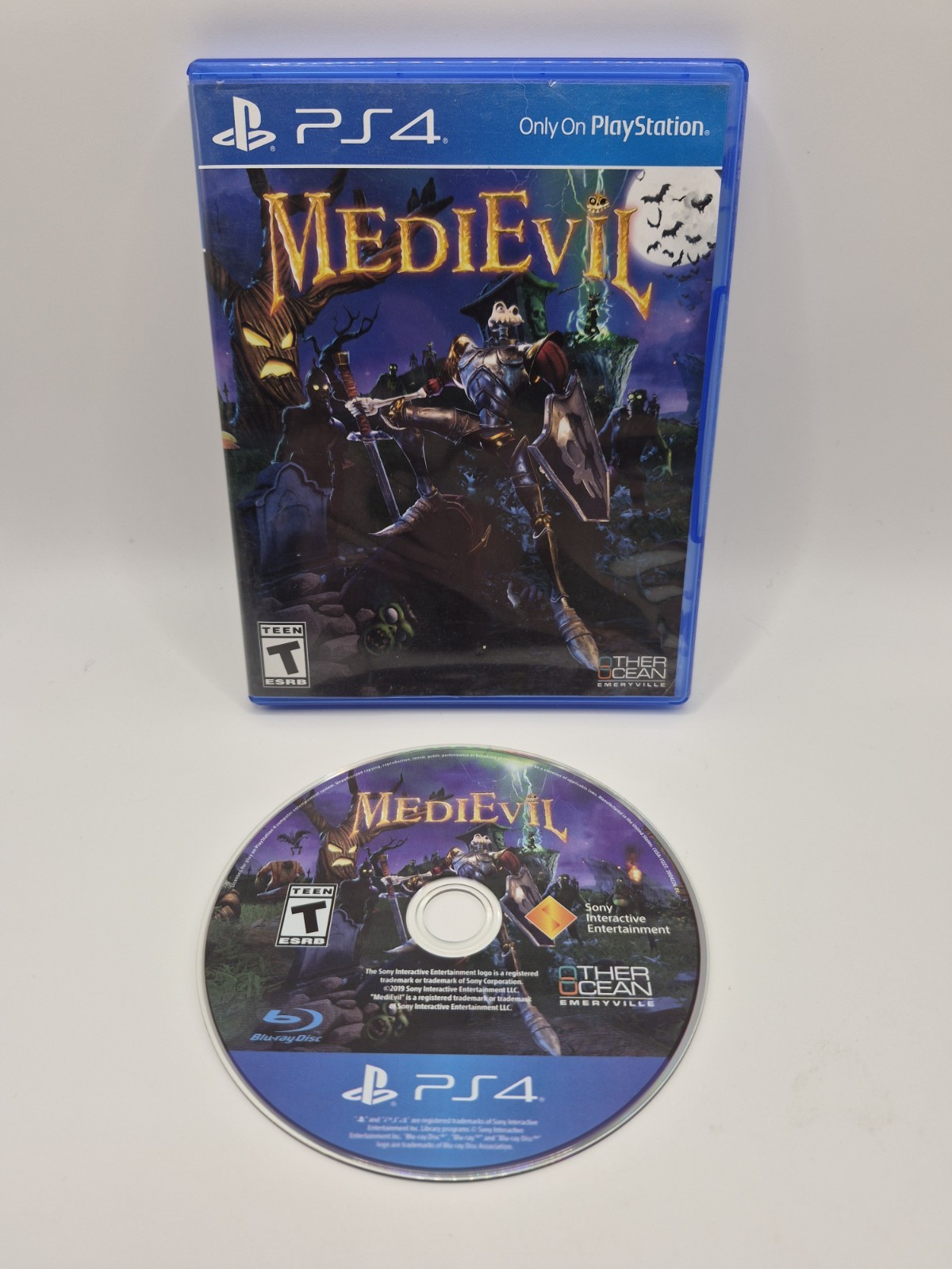 MediEvil (Sony PlayStation 4, 2019) CIB Mint Rare Authentic Remastered PS4 Sony