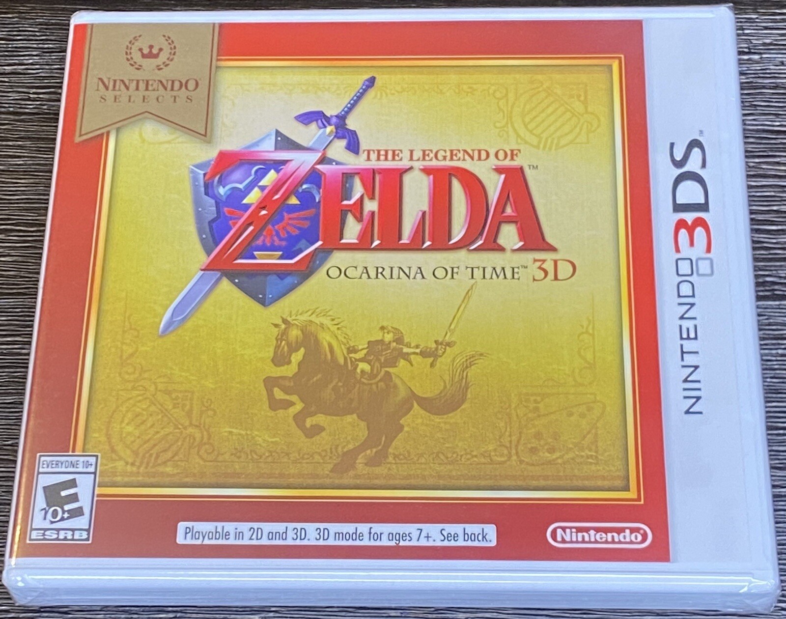 Legend Of Zelda Ocarina Of Time 3D NEW Sealed Nintendo Selects 3DS Video Game