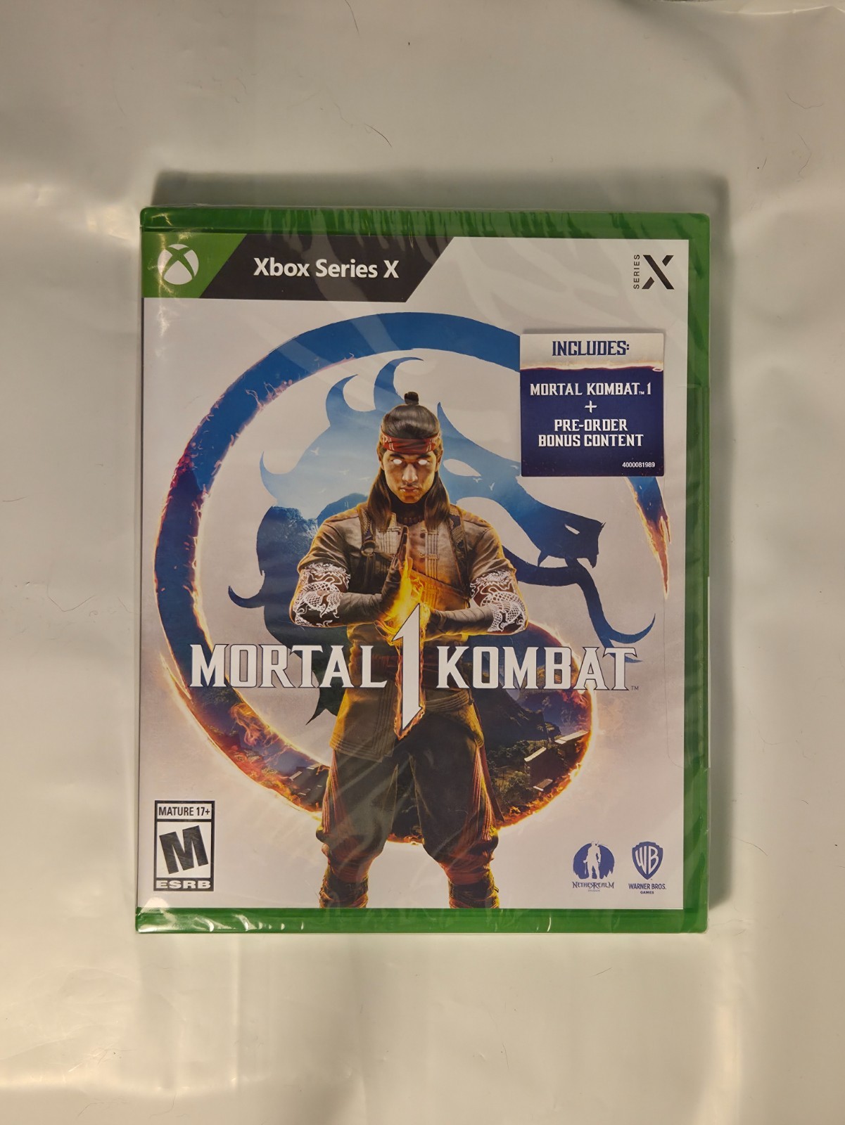 Mortal Kombat 1 Microsoft Xbox Series X Brand New Sealed With Pre-Order Content