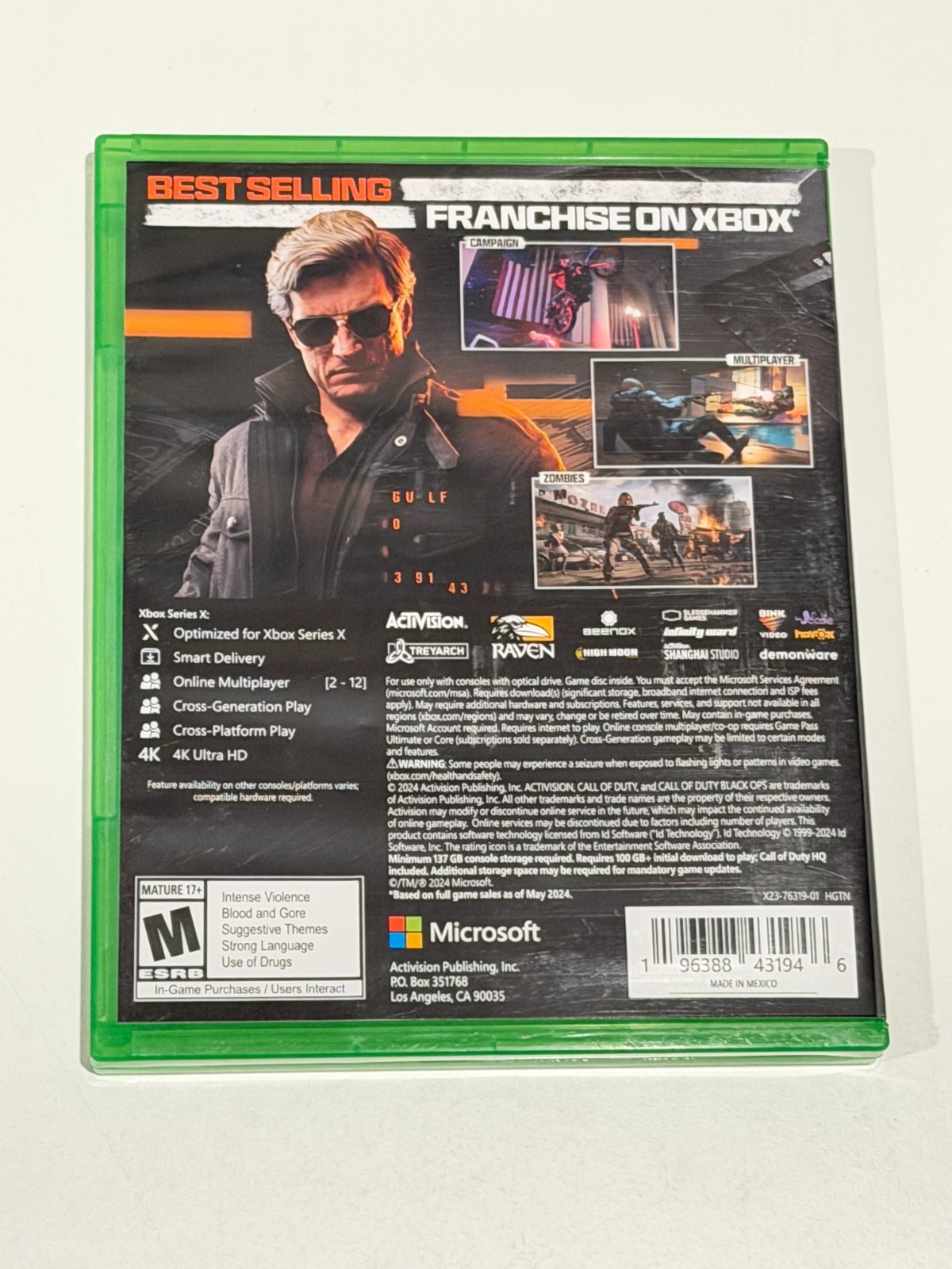 Call Of Duty: Black Ops 6 – Microsoft Xbox Series X|S / Xbox One
