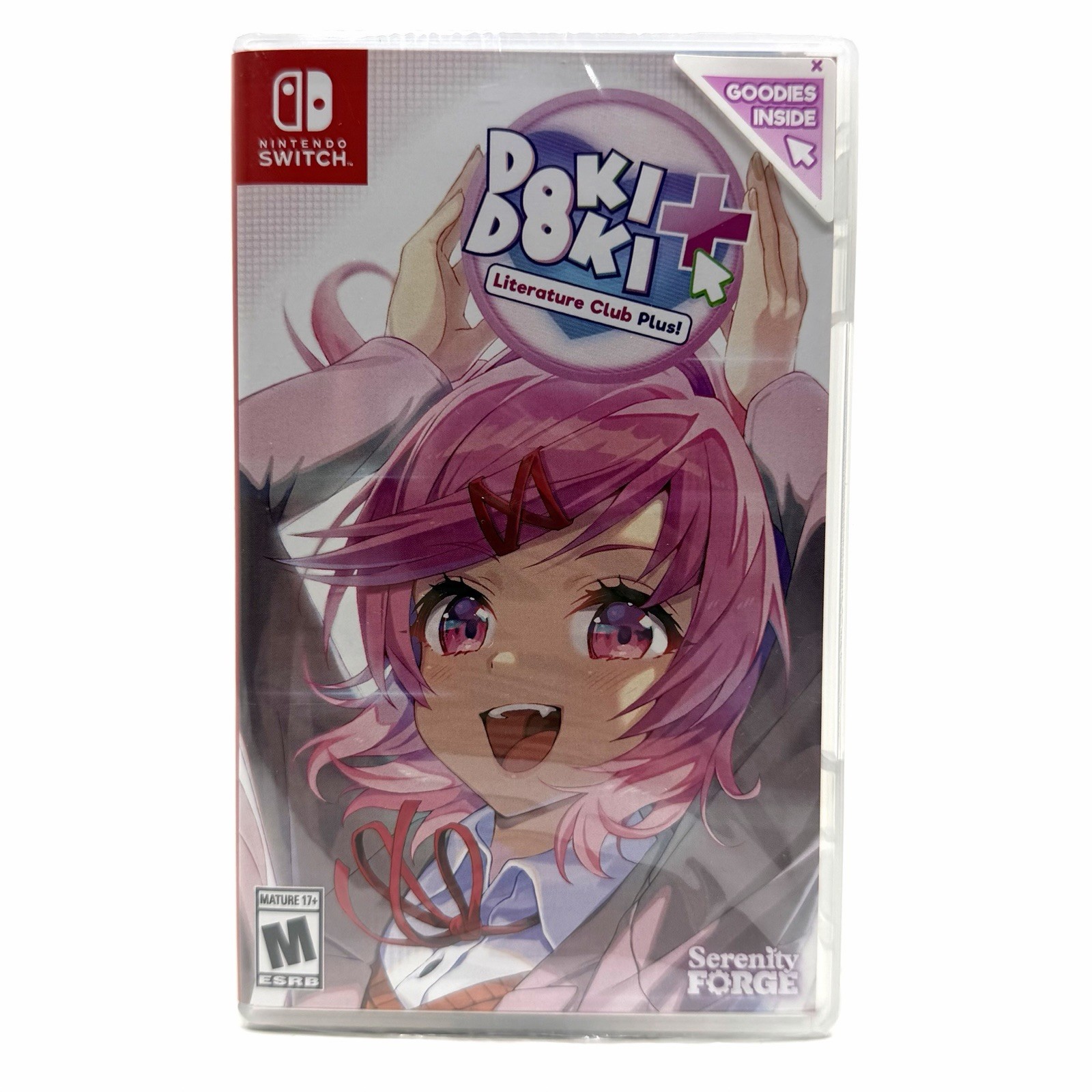 Doki Doki Literature Club Plus Natsuki Cover PAX Exclusive Nintendo Switch