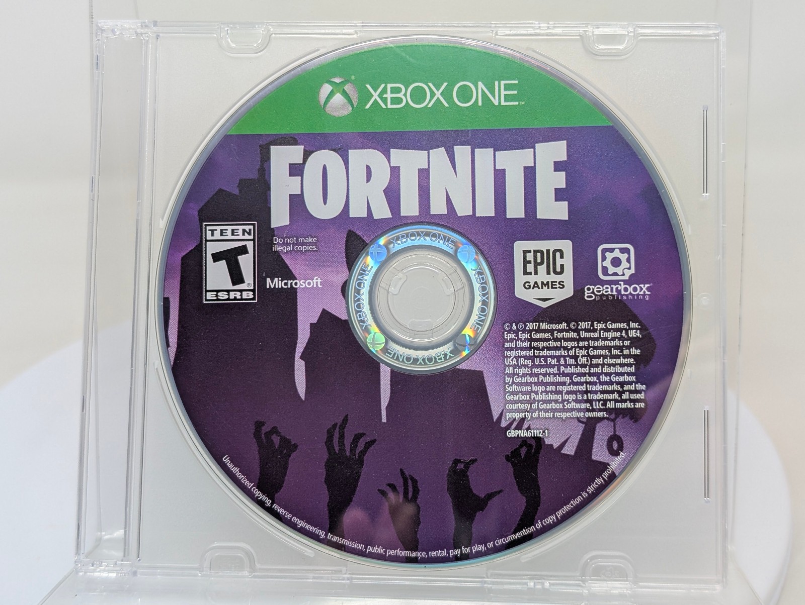 Fortnite Save the World Xbox One DISC ONLY | *Rare* Purple Edition