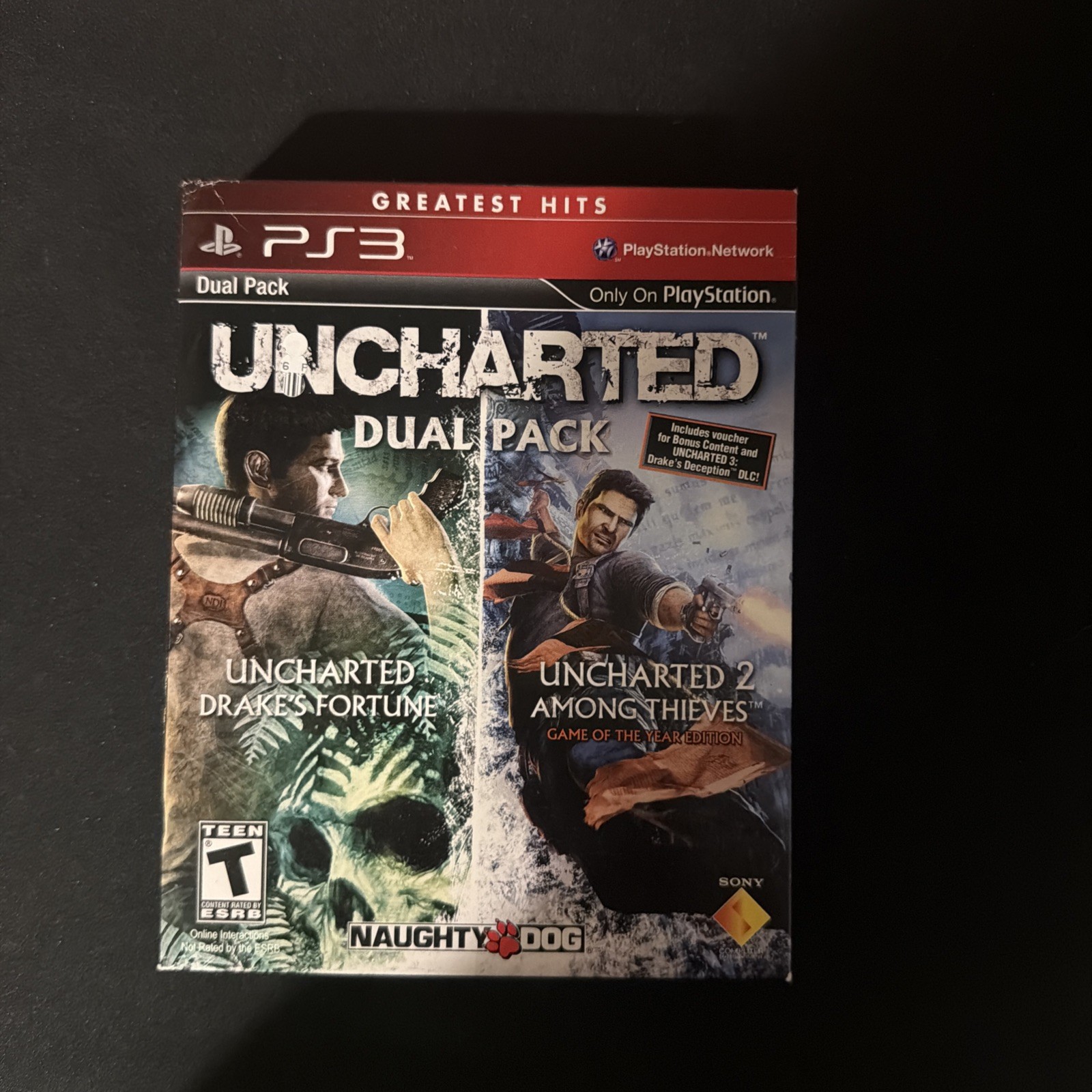 Uncharted Dual Pack (Sony PlayStation 3, 2011)